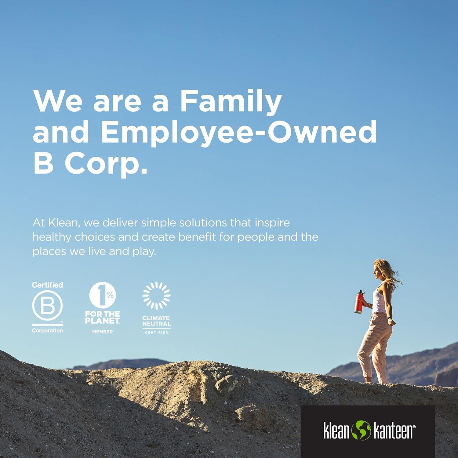 Botella Aislada Klean Kanteen TKWide 946 ml - Negro