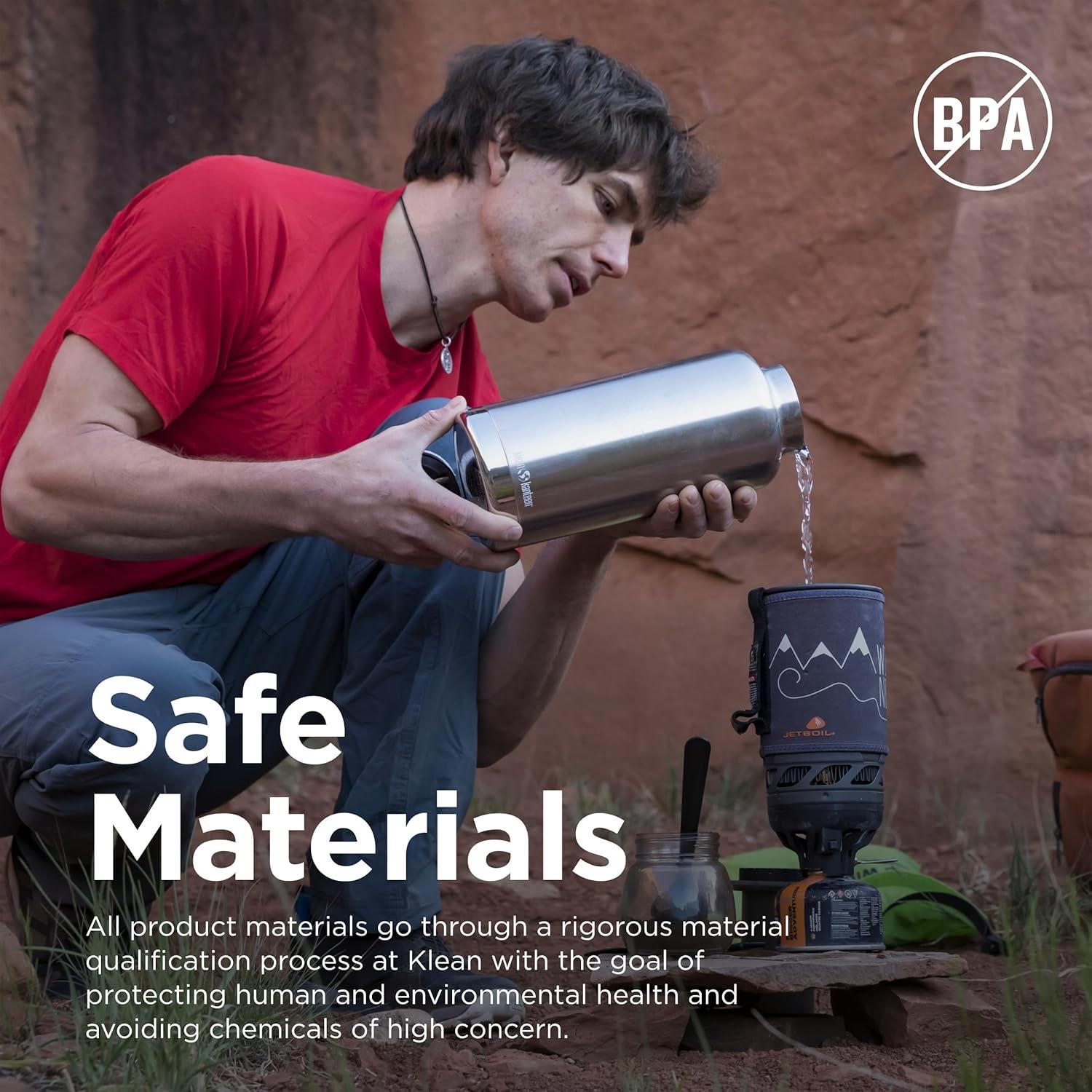 Botella de Agua Aislada Klean Kanteen TK Wide 1.89 L Acero Inoxidable