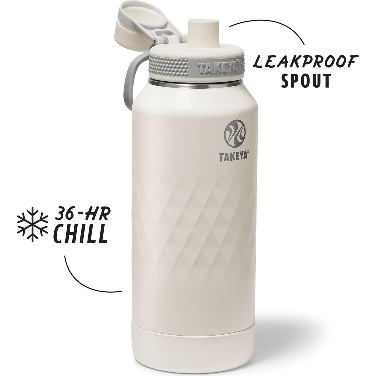 Botella de Agua Takeya Sport 32 oz Triple Aislada Alpino