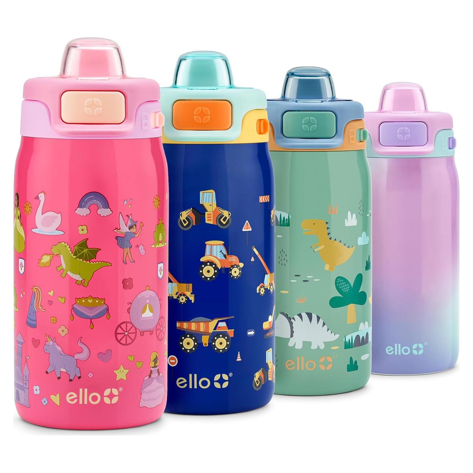 Botella de Agua Ello Pop & Fill 355ml Acero Inoxidable Palacio Real