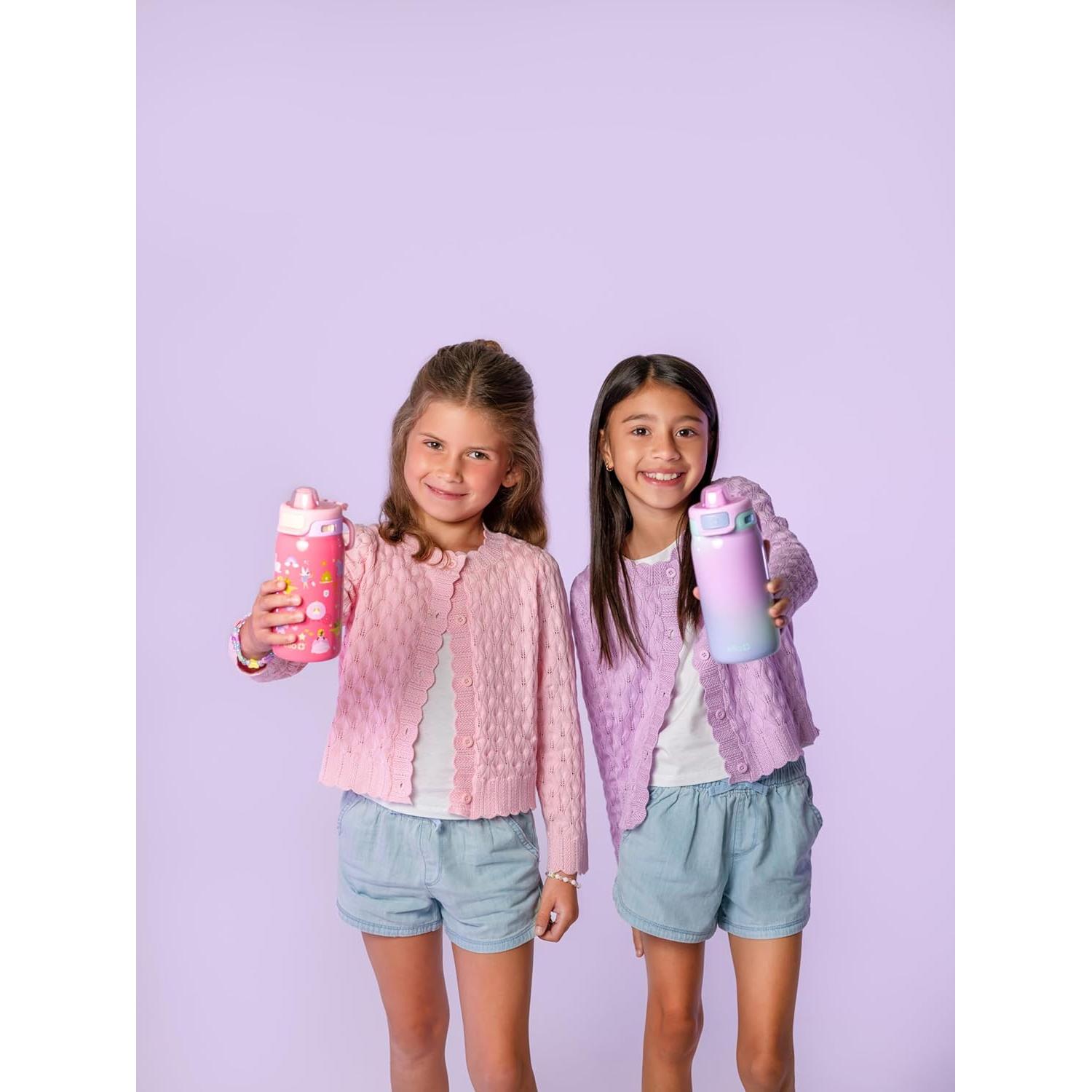 Botella de Agua Ello Pop & Fill 355ml Acero Inoxidable Palacio Real