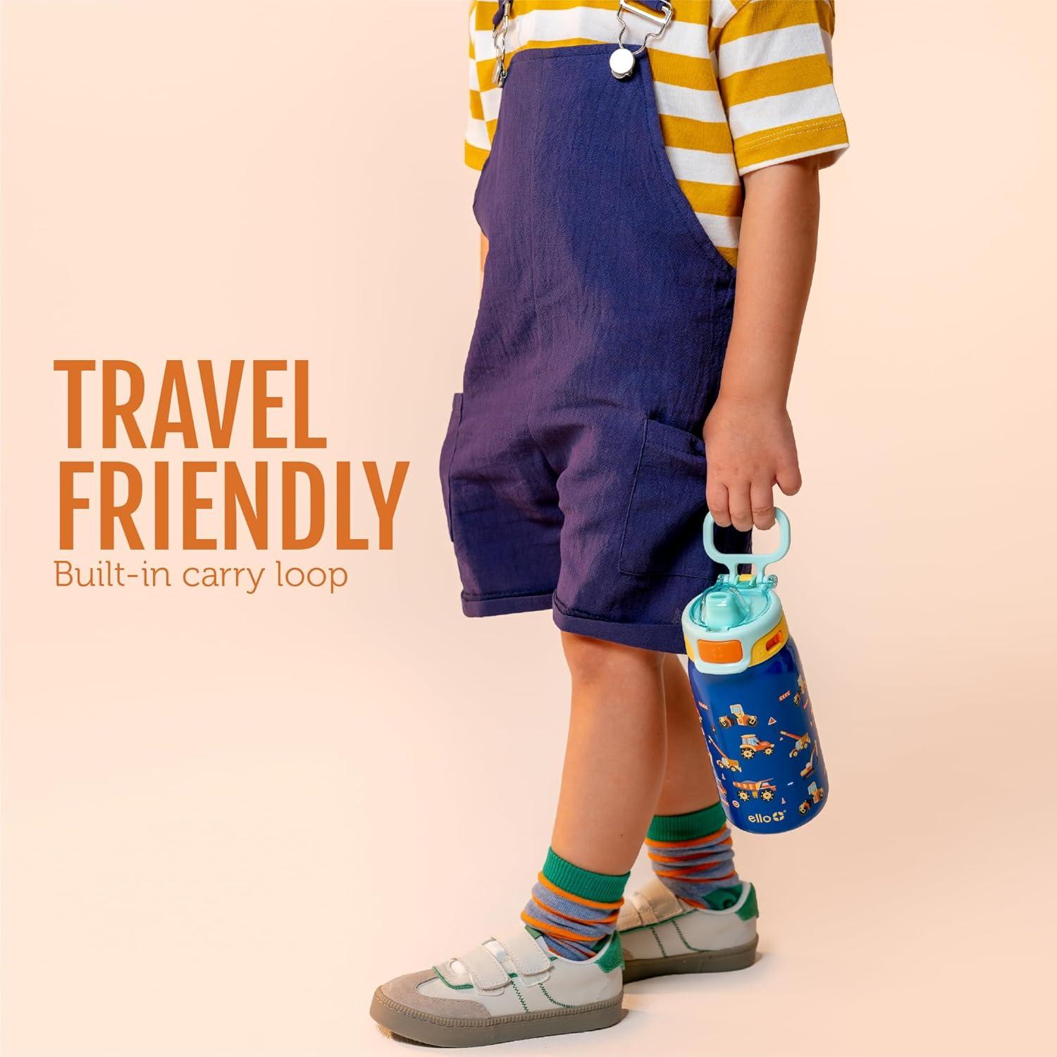 Botella de Agua Ello Pop & Fill 355ml Acero Inoxidable Palacio Real