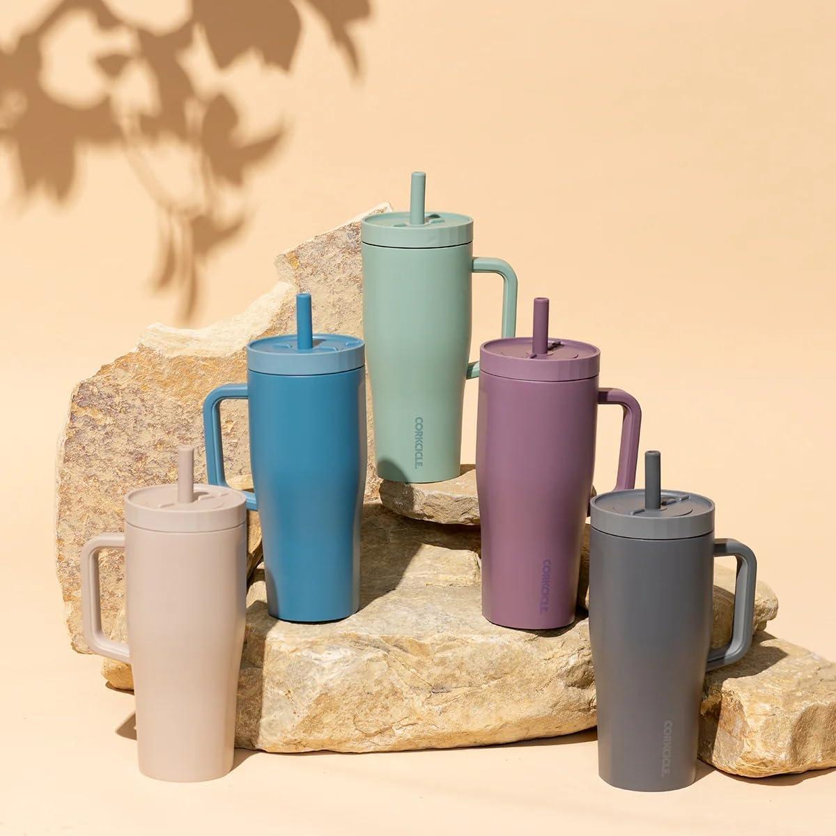 Vaso Aislado Corkcicle Cruiser 22 oz Malva - A prueba de Fugas