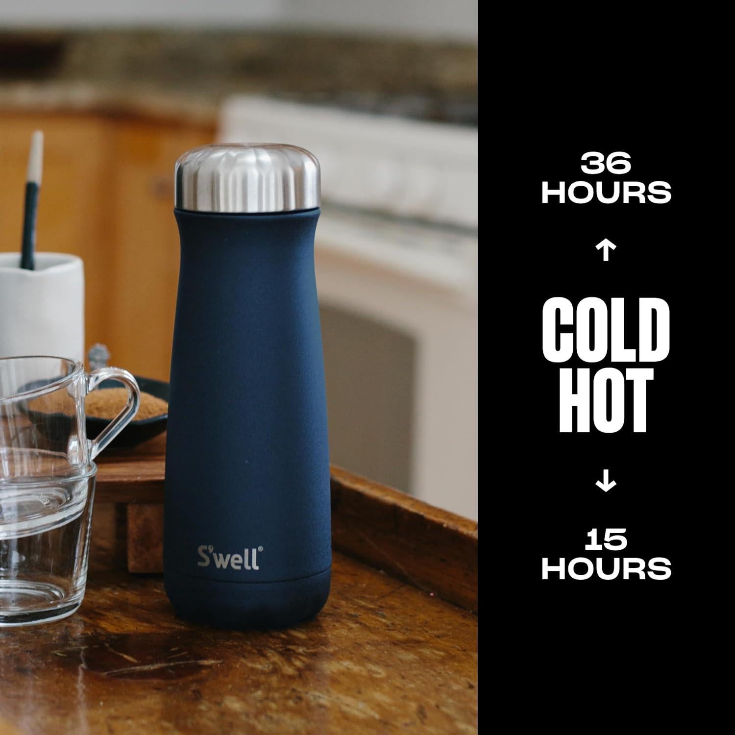 Contenedor Aislado S'well Traveler 591ml Acero Inoxidable Azurita