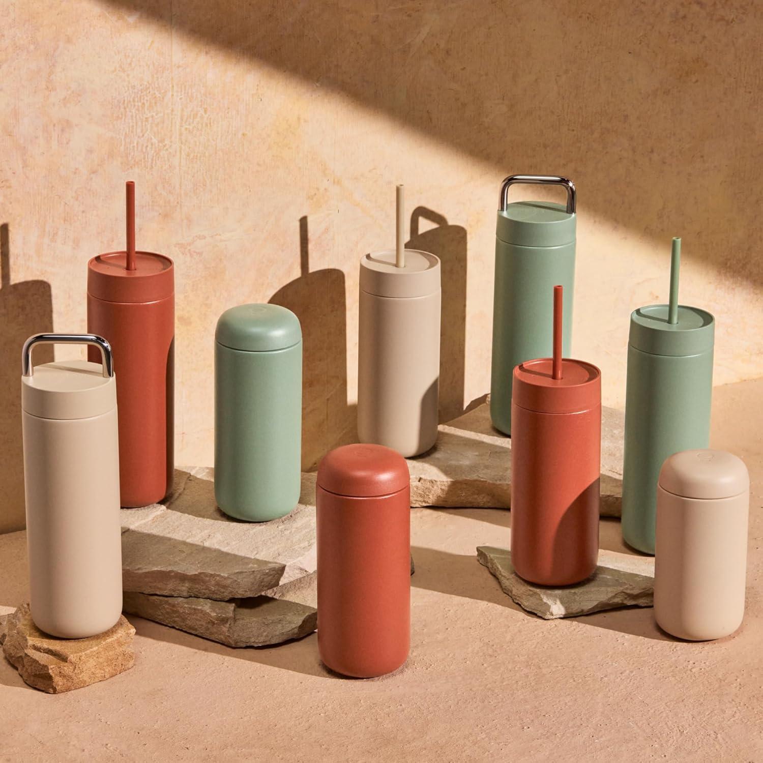 Taza de Viaje Fellow Carter 12 oz Acero Inoxidable Aislada