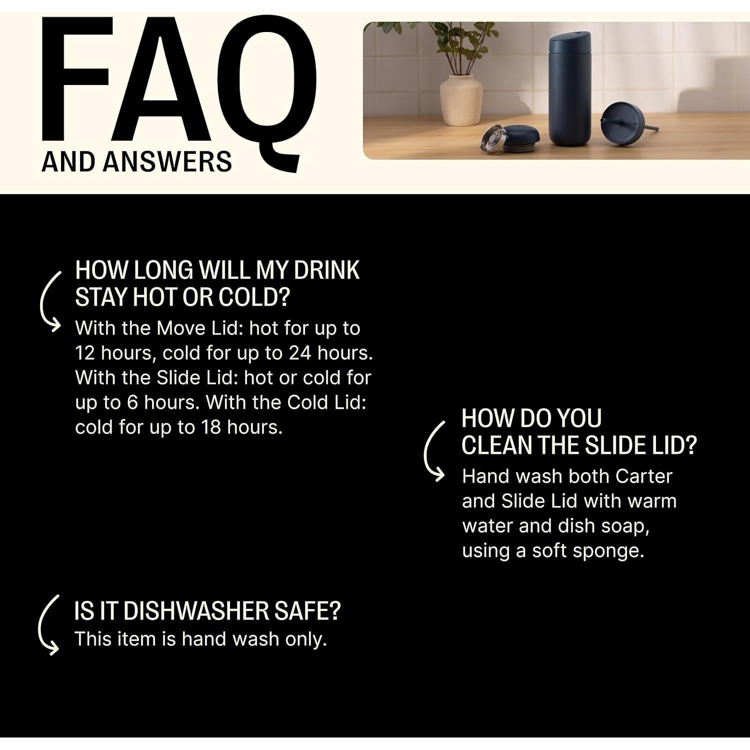 Taza de Viaje Fellow 16 oz Azul Piedra Aislada Cerámica