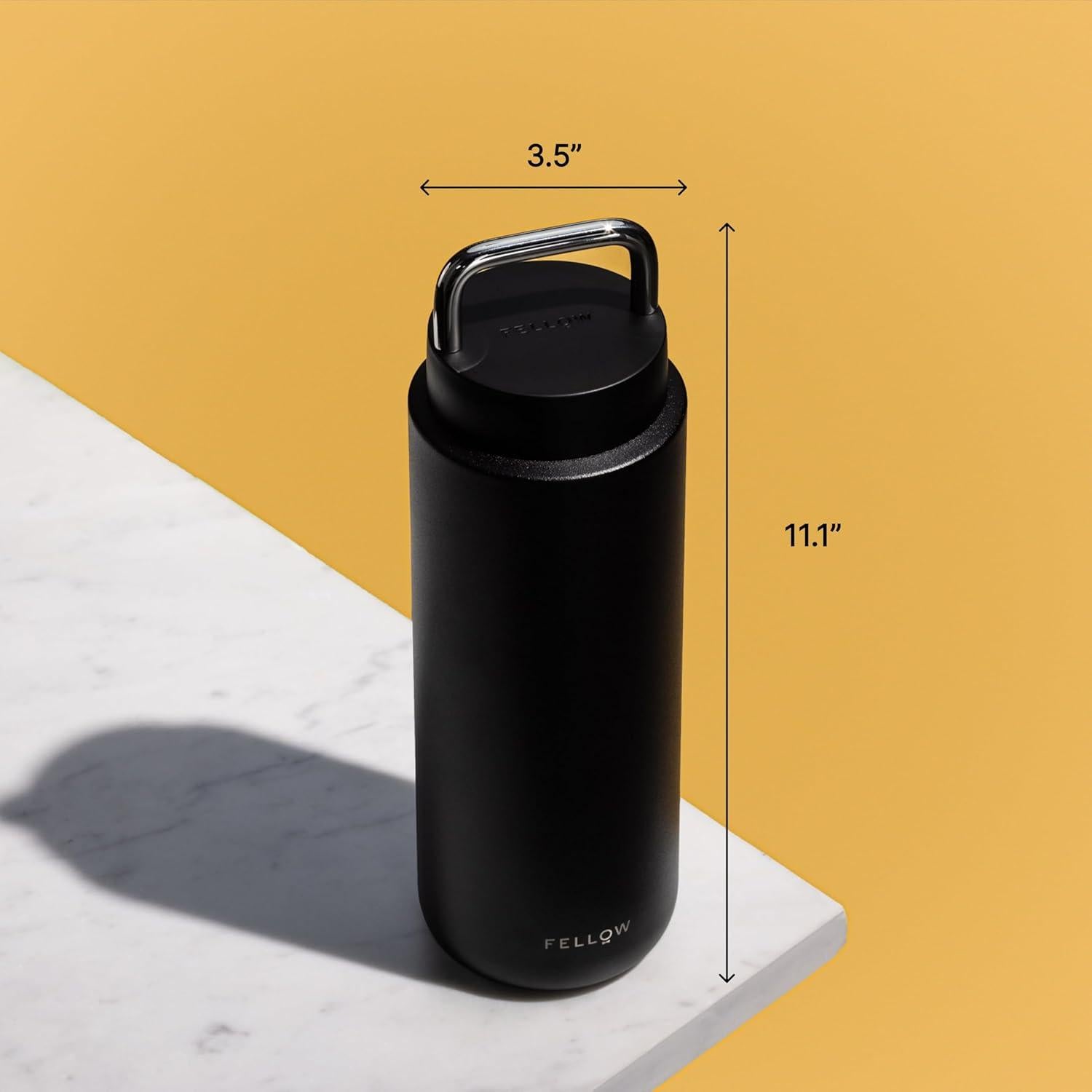 Botella de Agua Fellow Carter Carry 32 oz Sienna - Acero Inoxidable Aislado