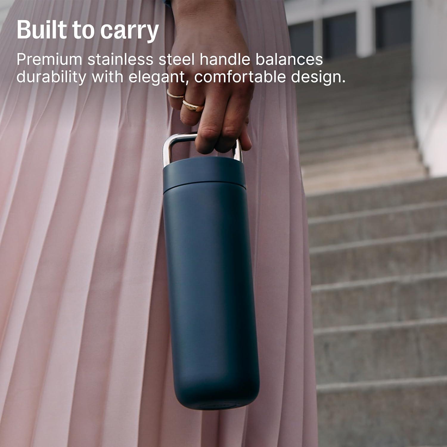 Botella de Agua Fellow Carter Carry 32 oz Sienna - Acero Inoxidable Aislado