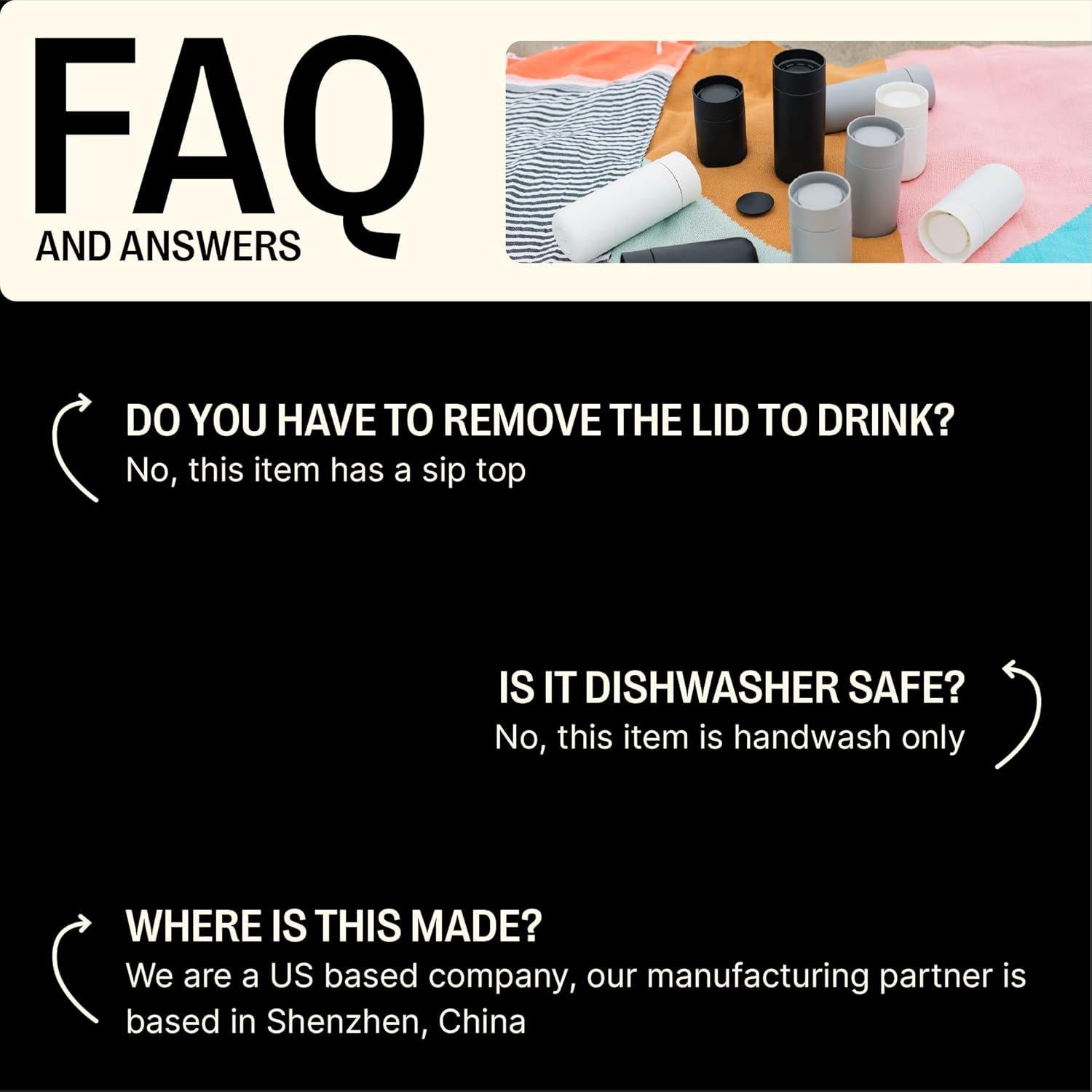 Taza de Café Fellow Move Mug 235 ml Blanco Mate Aislada