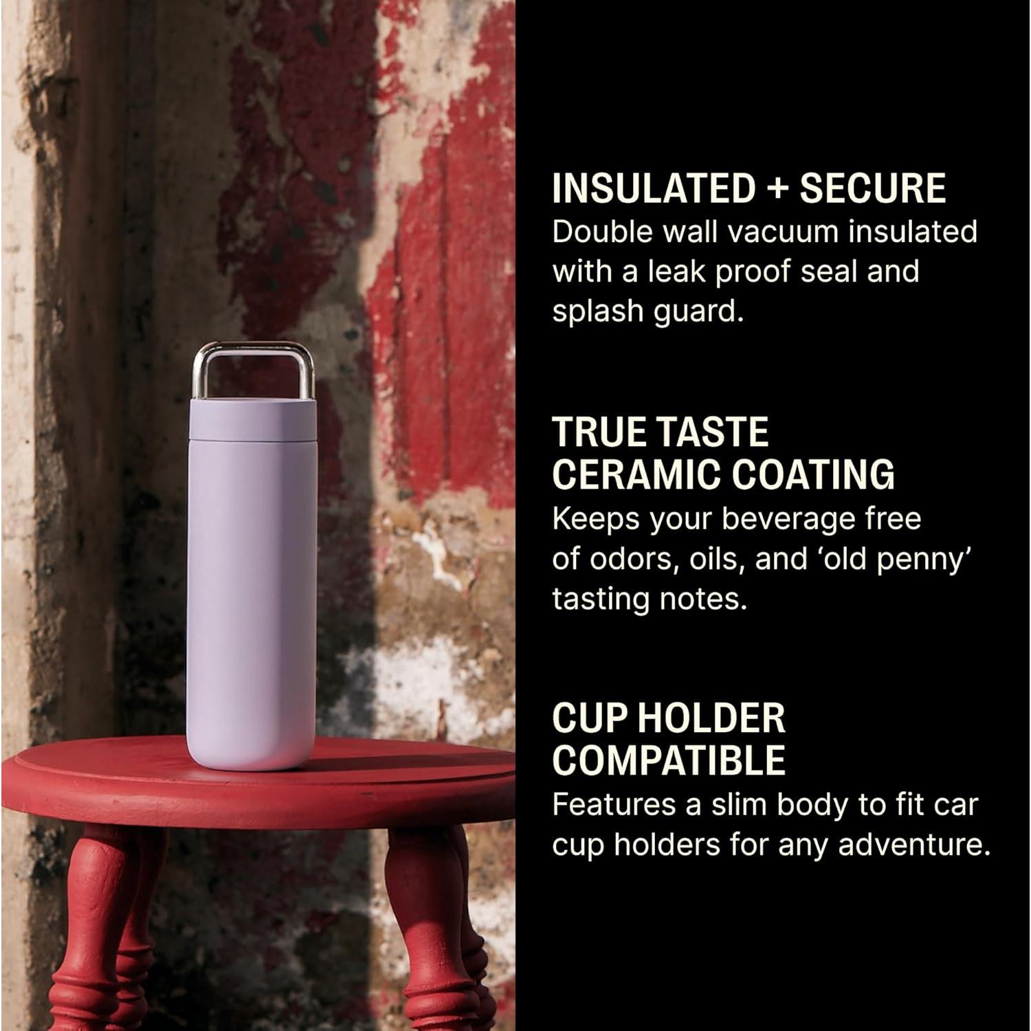 Botella y Taza Fellow 20 oz Aisladas Acero Inoxidable