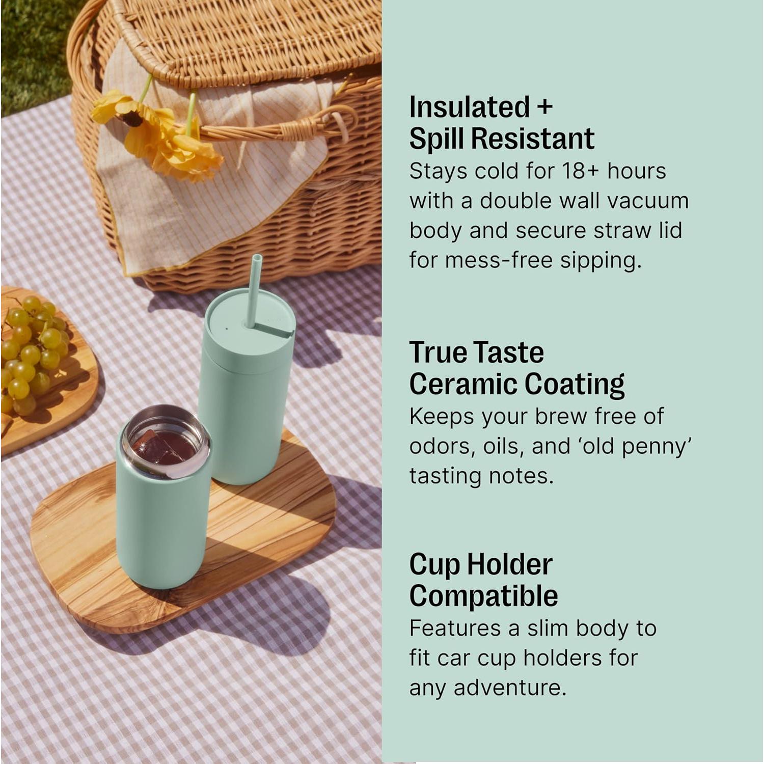 Botella y Taza Fellow 20 oz Aisladas Acero Inoxidable