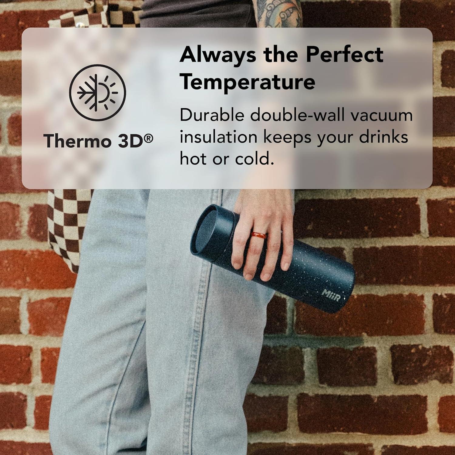 Vaso de Acero Inoxidable MiiR 360 - 0.47L Verde Pino