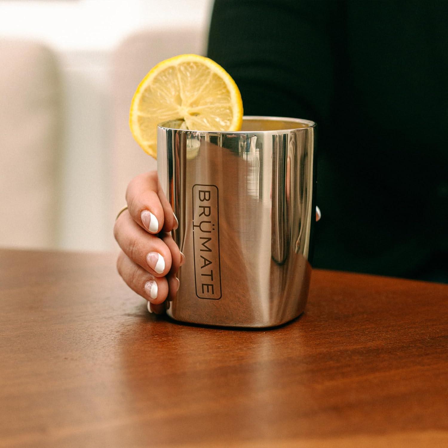 Taza de Cóctel y Whisky BrüMate Rocks 12oz Acero Inoxidable