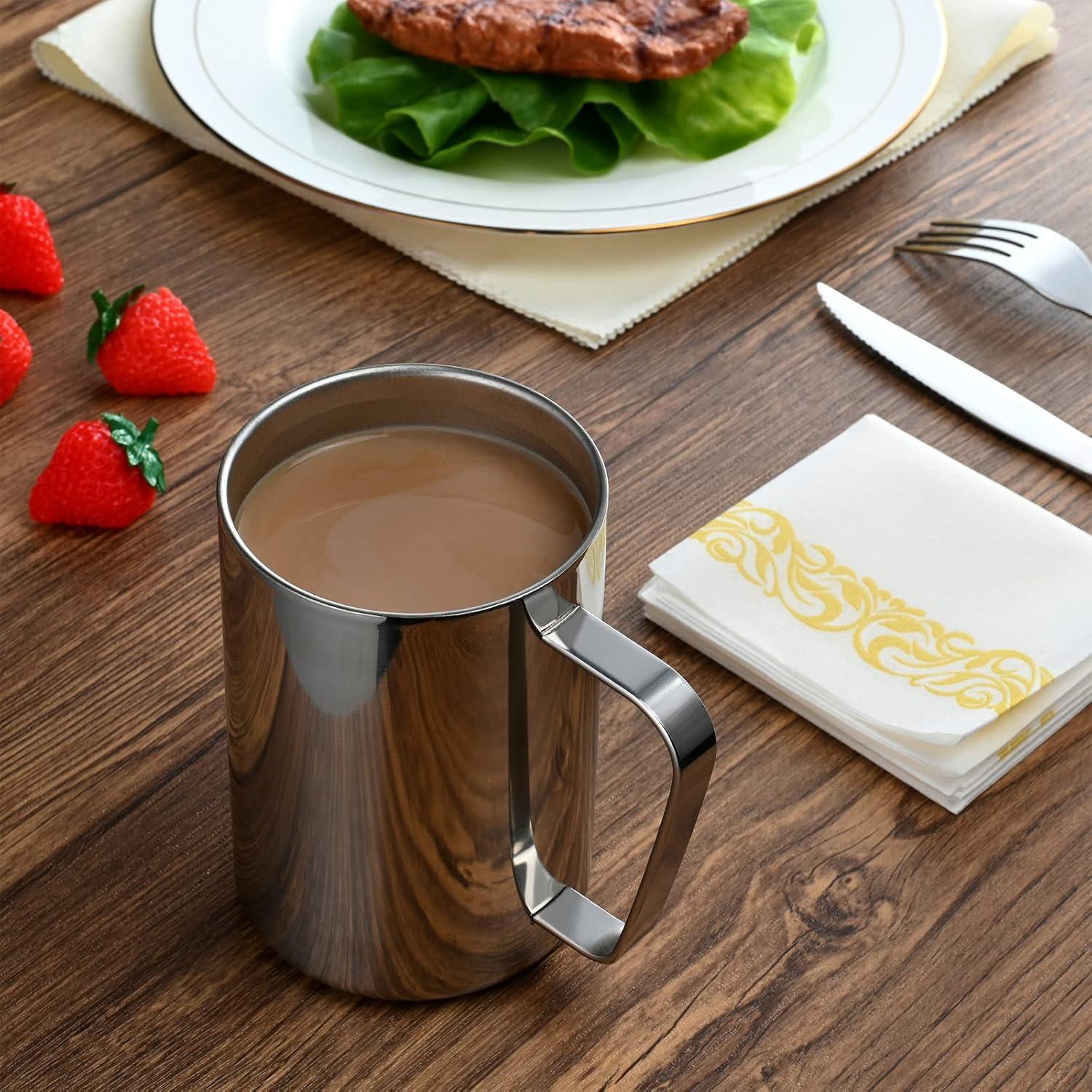 Taza de café aislada Luvtree 500ml acero inoxidable doble pared