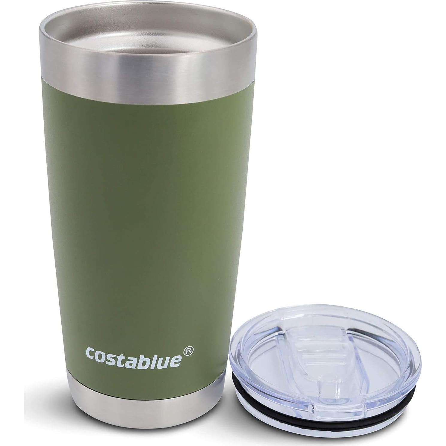 Taza de Café de Viaje Costablue 0.59L Acero Inoxidable Aislada