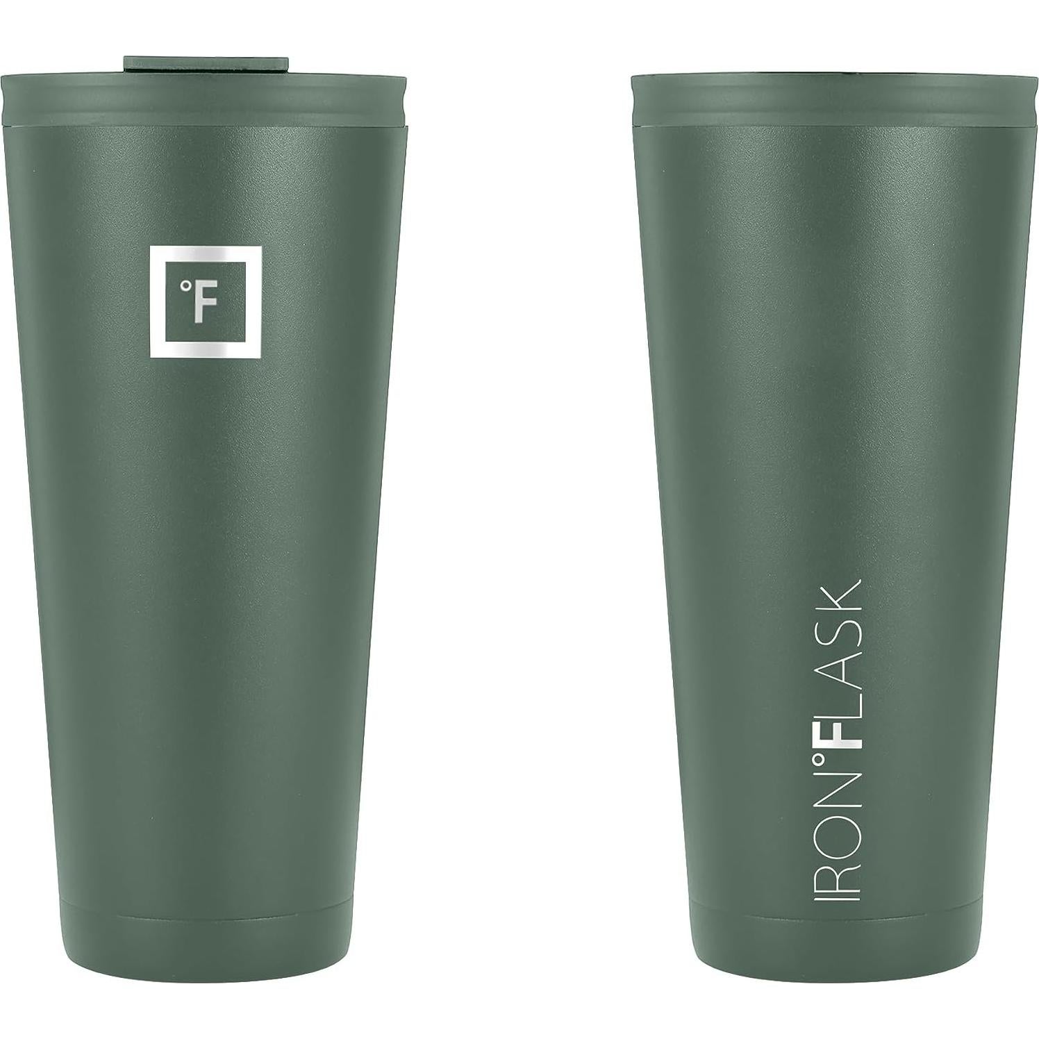 Taza Clásica IRON °FLASK 32 oz Aislada Doble Pared Sage