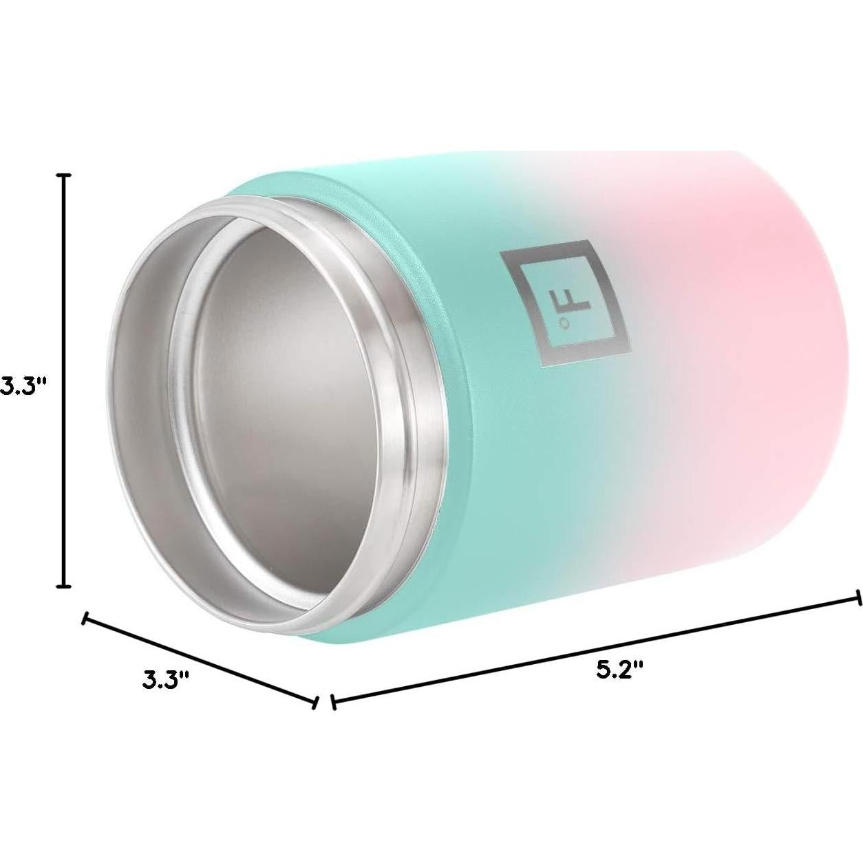 Jarra de Comida Aislada Iron Flask 473ml Acero Inoxidable Chicle