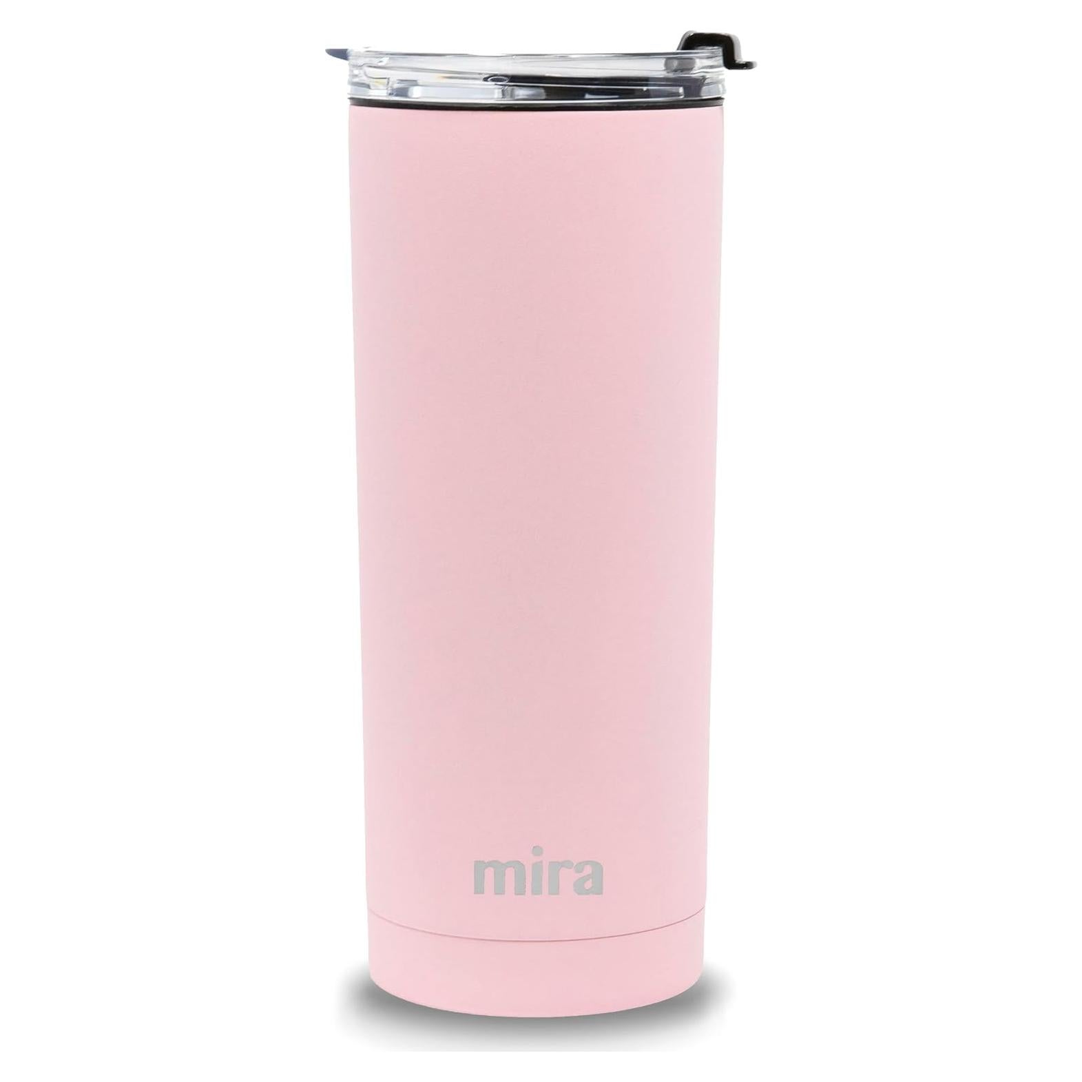 Vaso Aislado al Vacío MIRA 590 ml Doble Pared Rosa Taffy