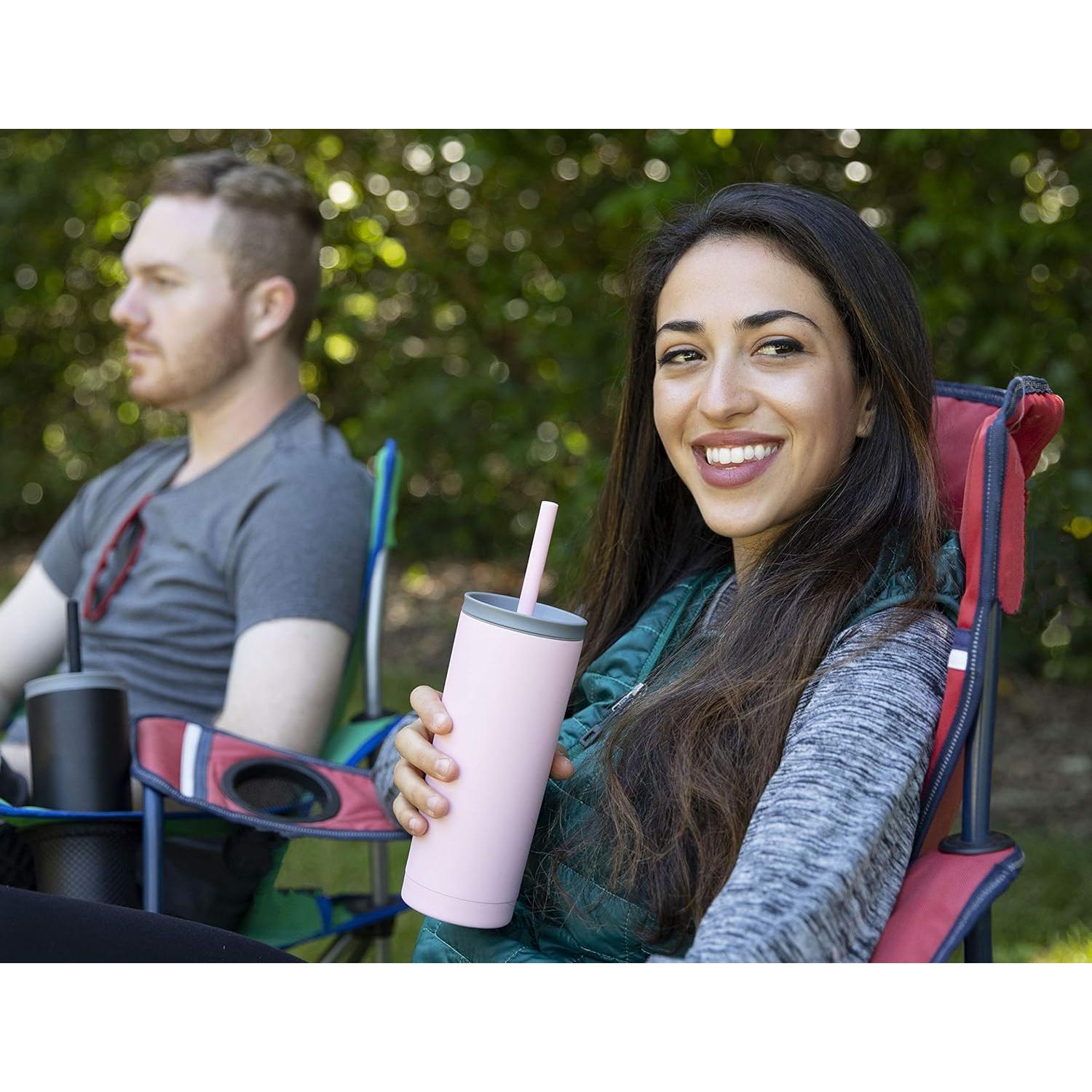 Vaso Térmico MIRA de Acero Inoxidable 20 oz Rosa Taffy