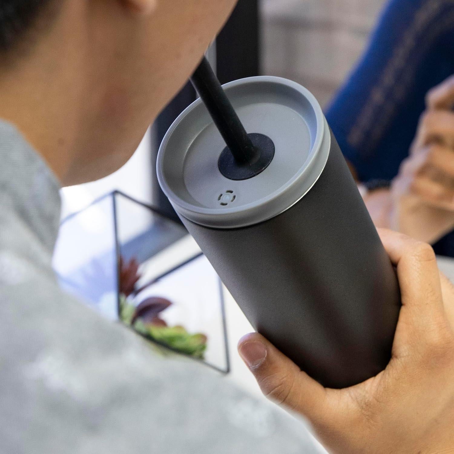 Vaso Térmico MIRA de Acero Inoxidable 20 oz Rosa Taffy