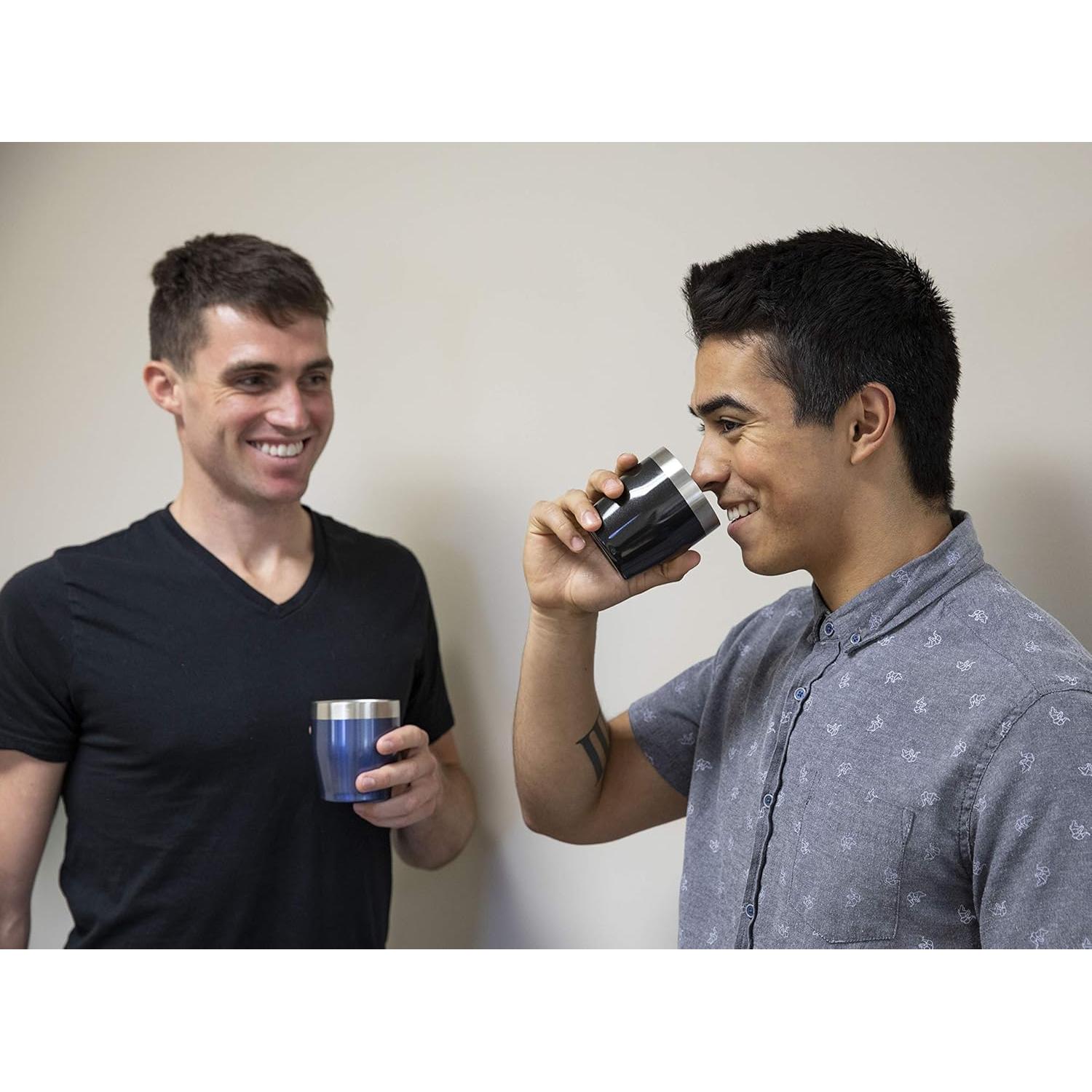 Vaso Aislado al Vacío MIRA 12 oz - Acero Inoxidable Oro Rosa