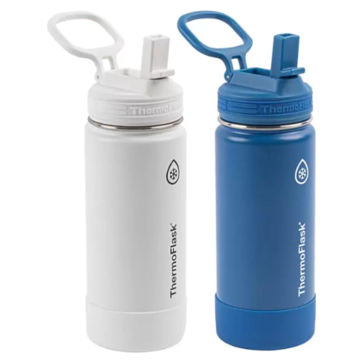 Juego de 2 Botellas de Acero Inoxidable ThermoFlask 474ml