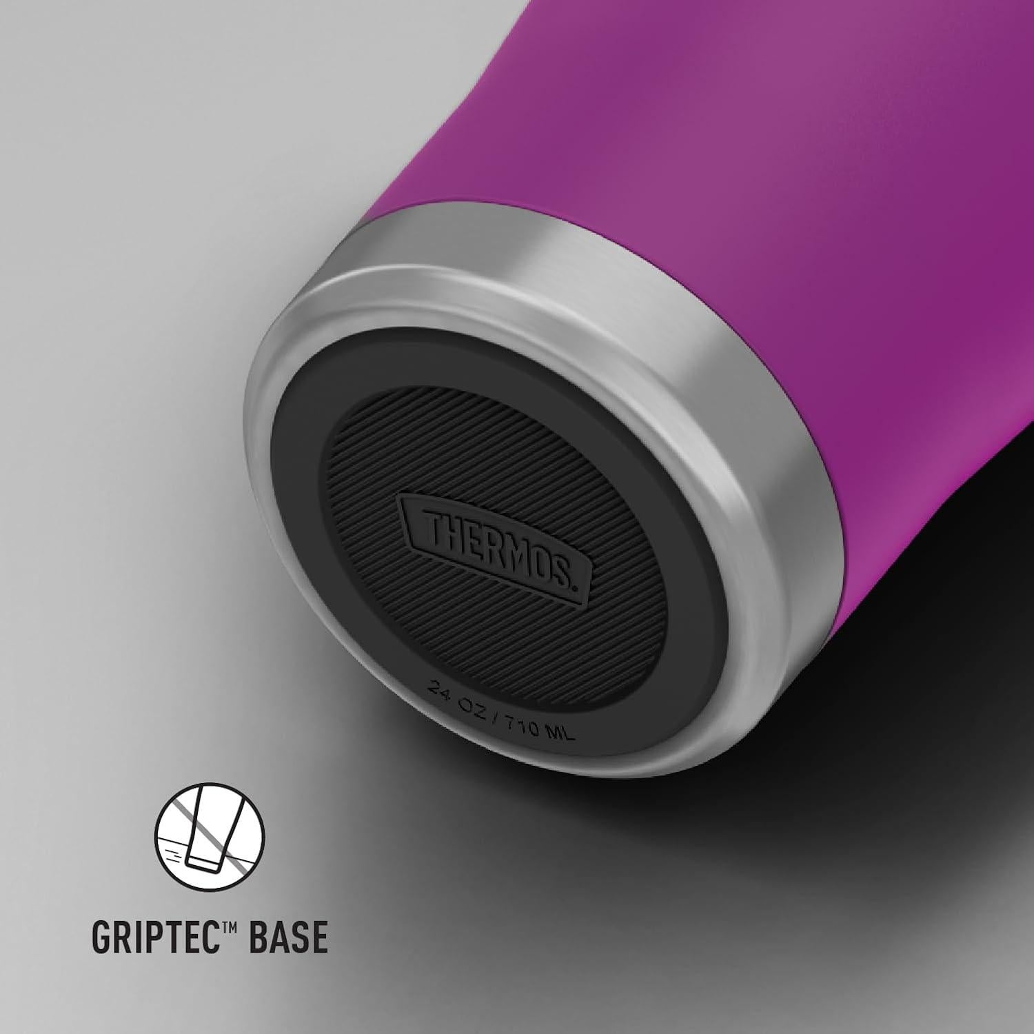 Vaso de Acero Inoxidable THERMOS 24oz Ciruela con Cierre Deslizante