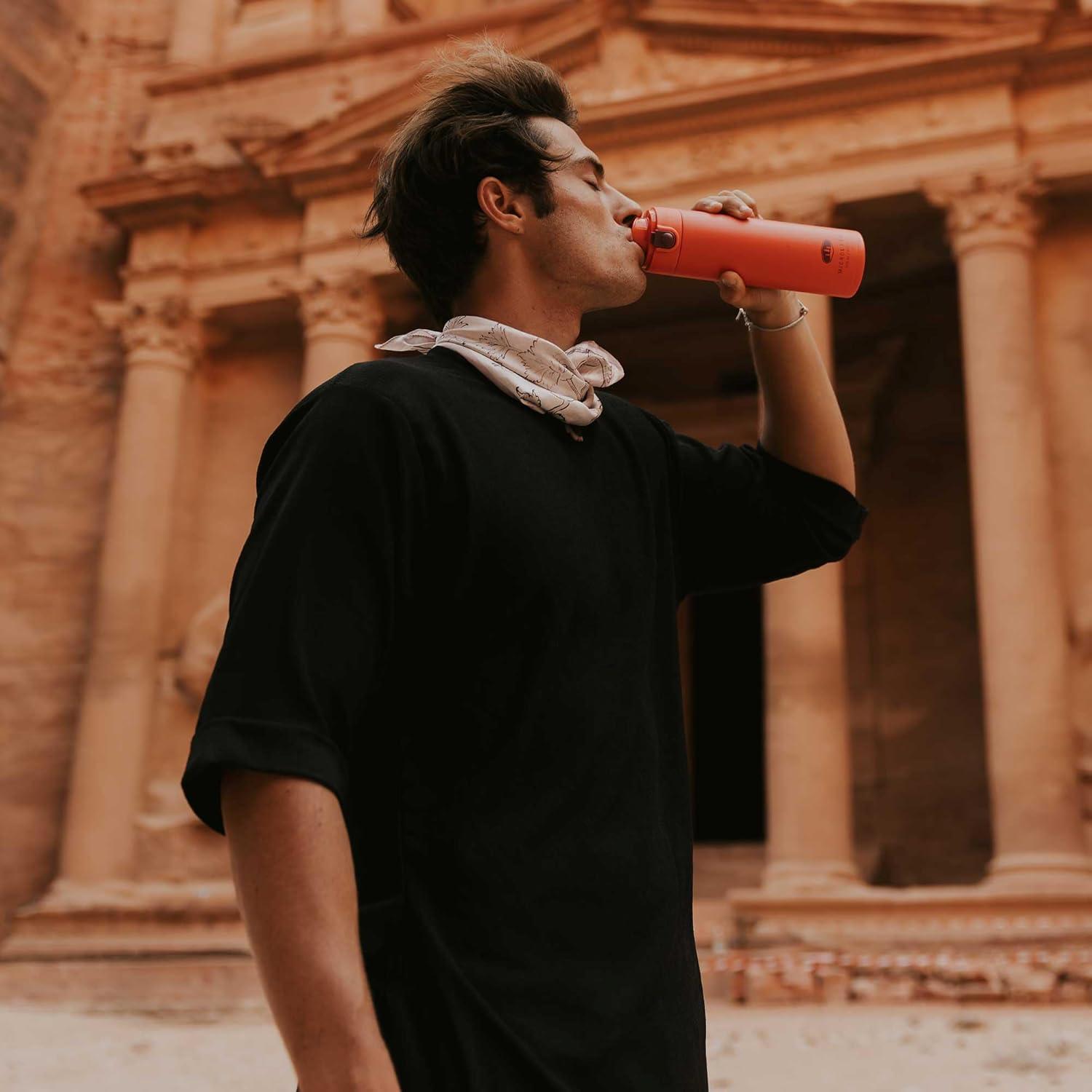 Botella Térmica Aislada GSI Outdoors Microlite 500 ml Jade