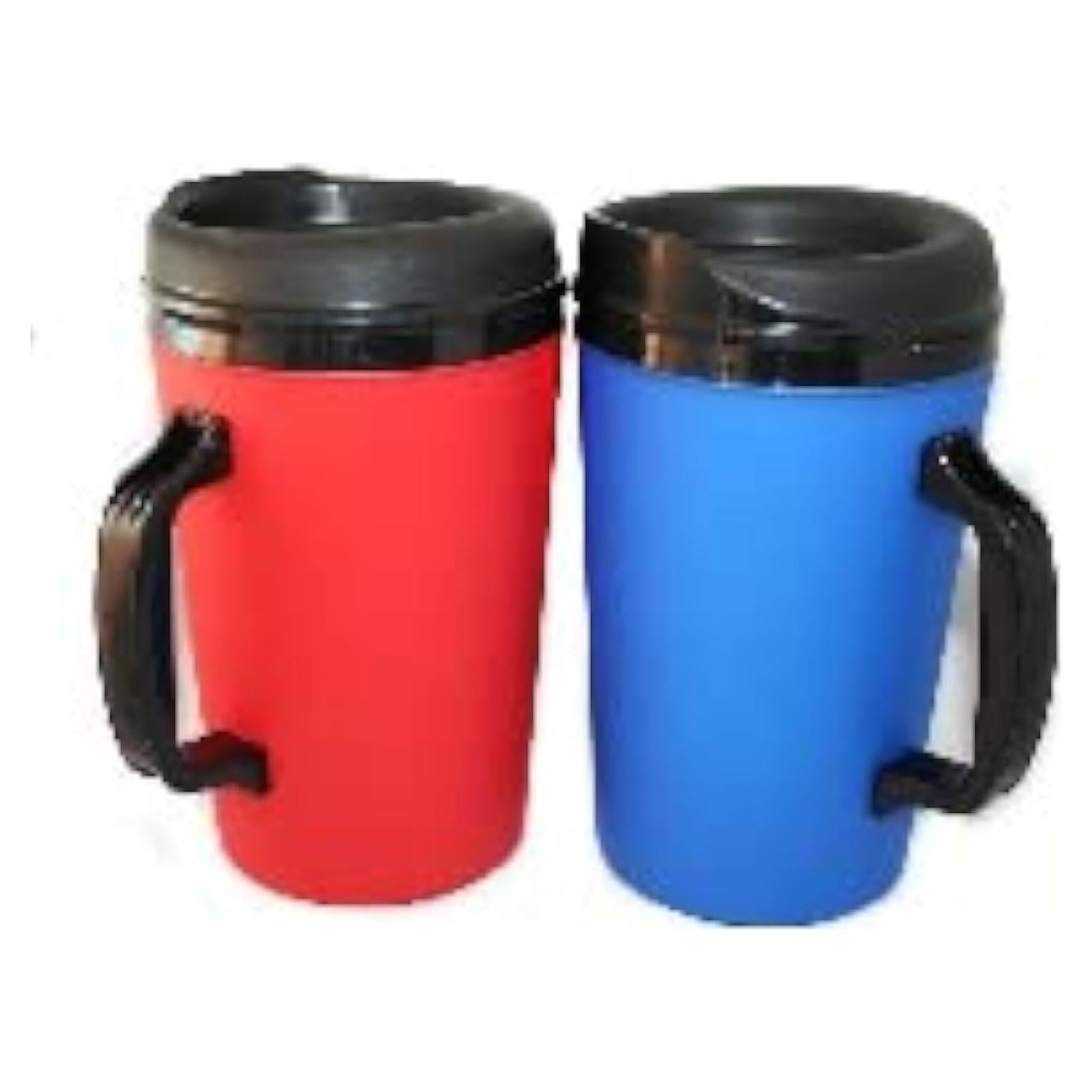 Juego de 2 Tazas Aisladas GAMA Electronics 1,01 L Azul y Roja