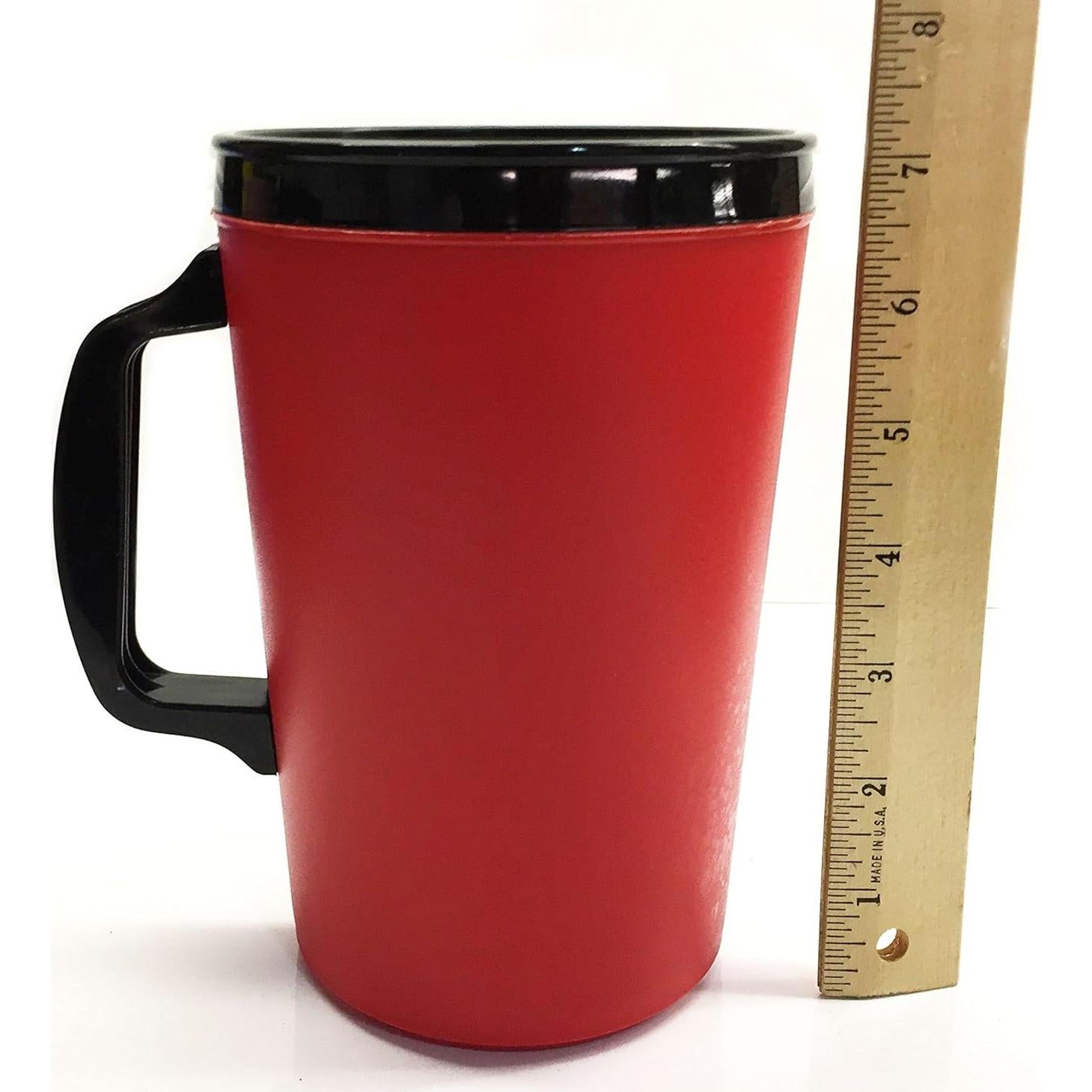 Juego de 2 Tazas Aisladas GAMA Electronics 1,01 L Azul y Roja