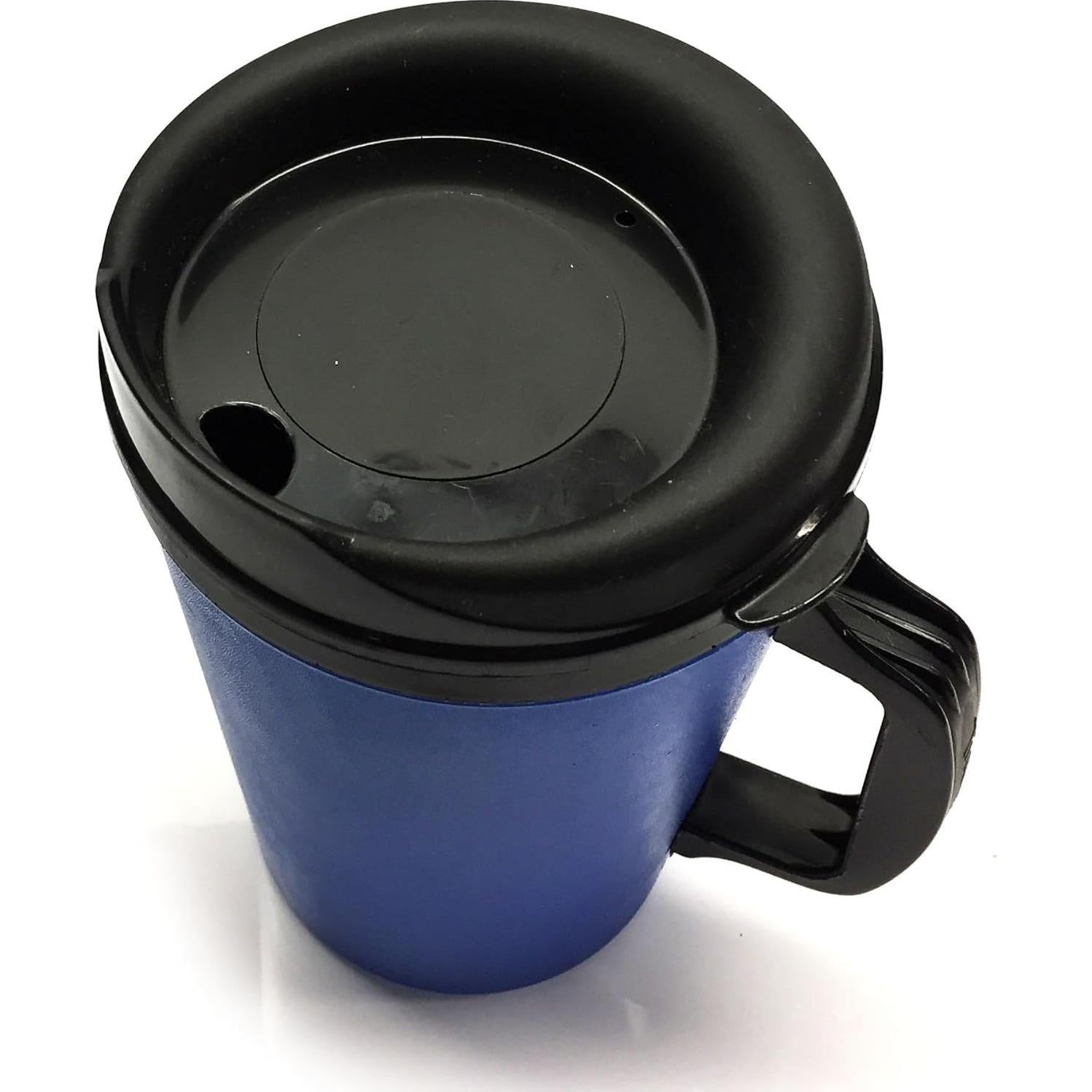 Juego de 2 Tazas Aisladas GAMA Electronics 1,01 L Azul y Roja