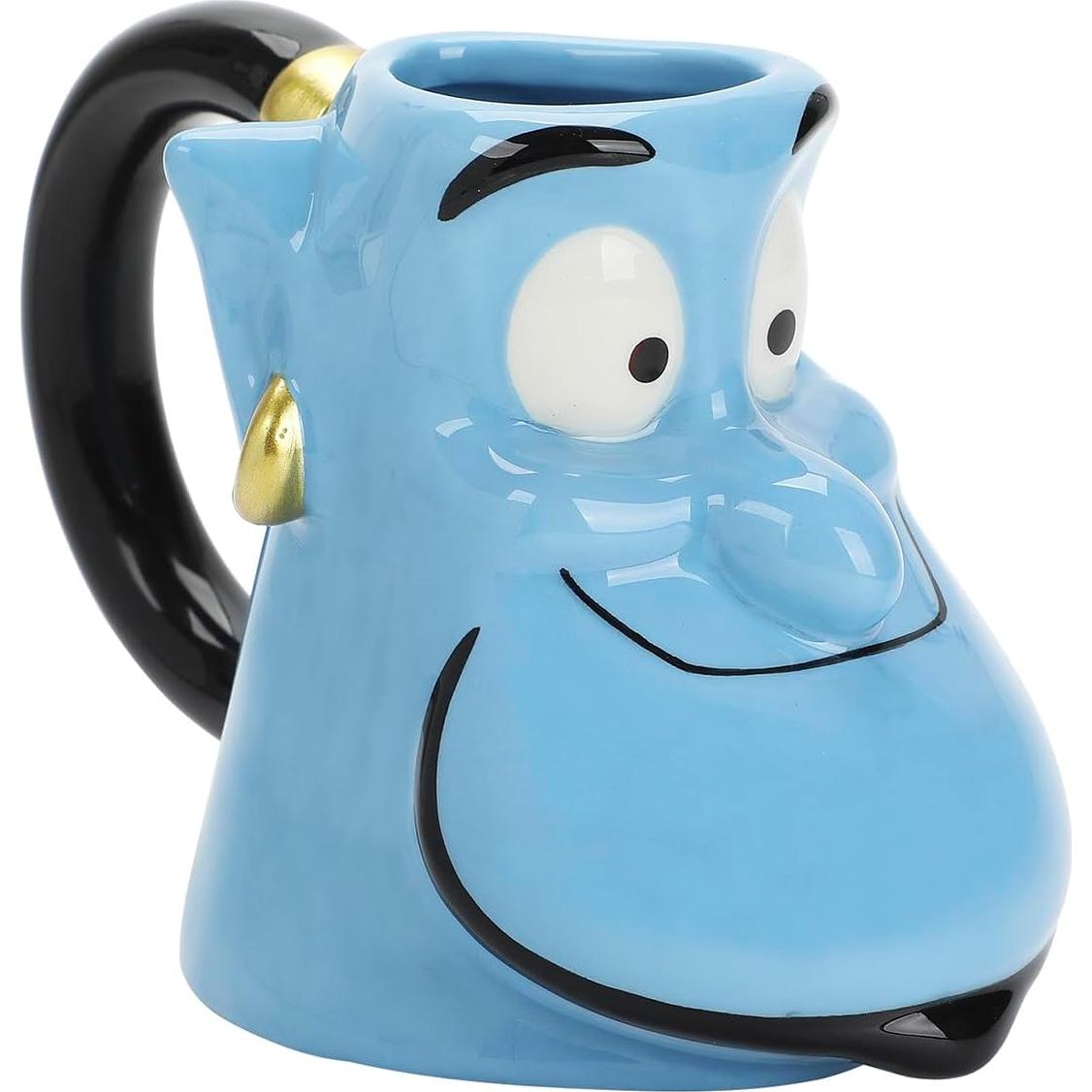 Taza Cerámica Esculpida Genio Aladino Disney 340g