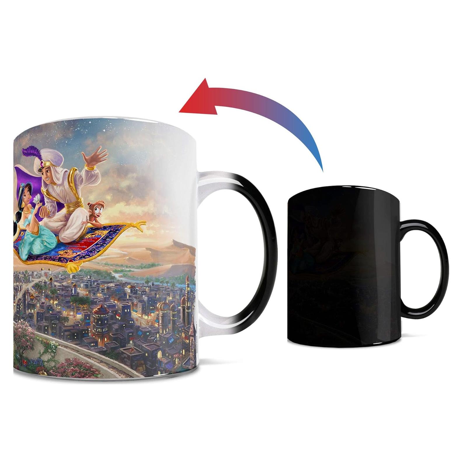 Taza Cerámica Morphing Mugs Disney Jasmine 11 oz Cambio Color