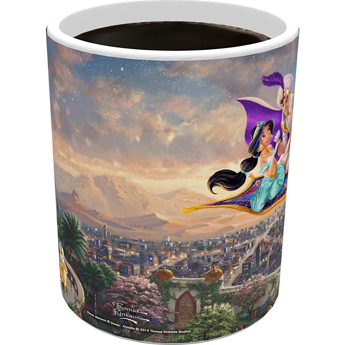 Taza Cerámica Morphing Mugs Disney Jasmine 11 oz Cambio Color