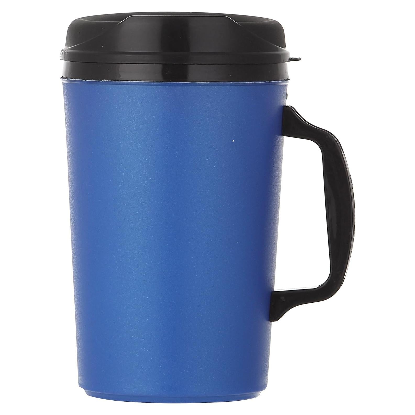Taza Aislada de Espuma ThermoServ 1L Azul Oscuro Perla