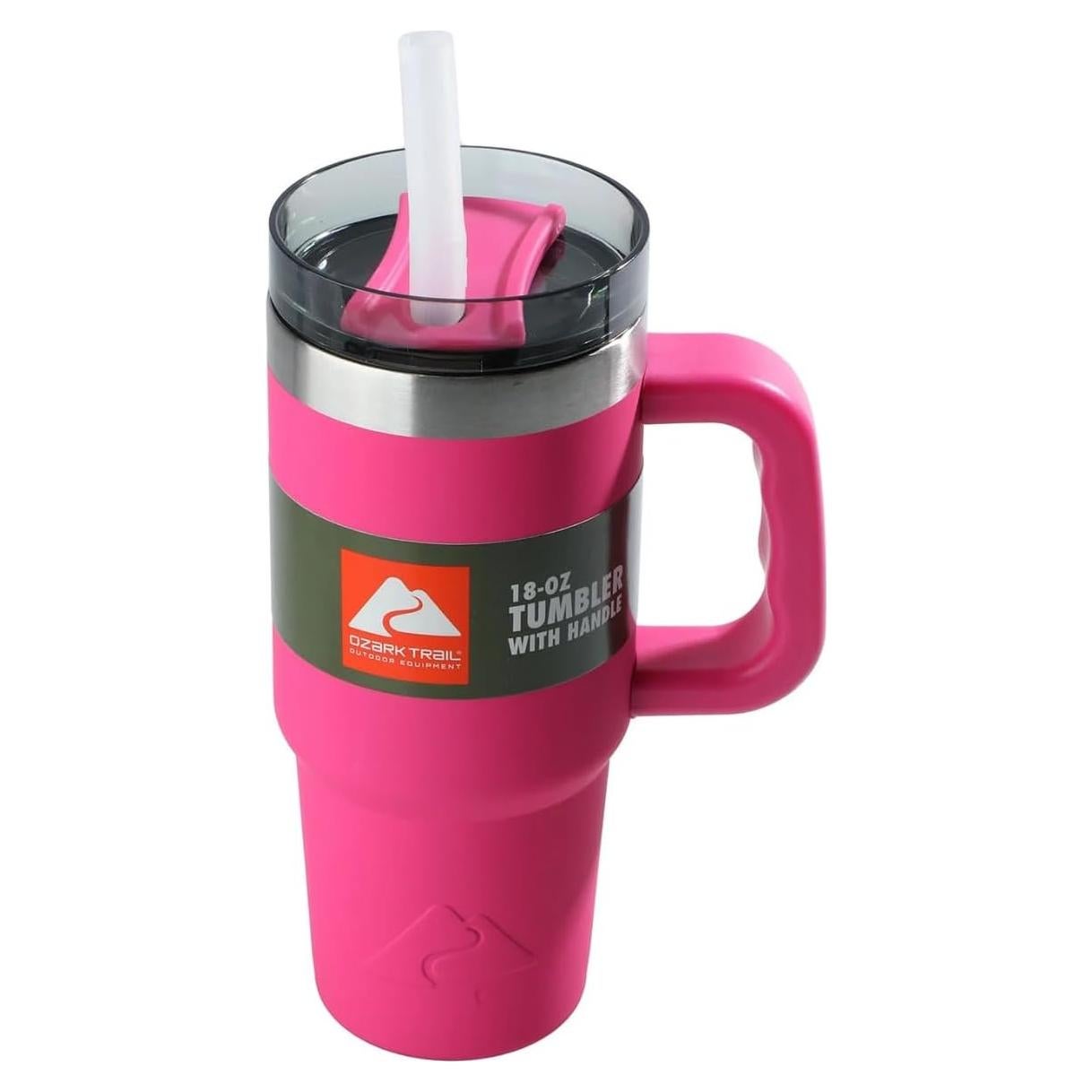 Vaso de Acero Inoxidable Aislado 532 ml Ozark Trail Rosa Fucsia