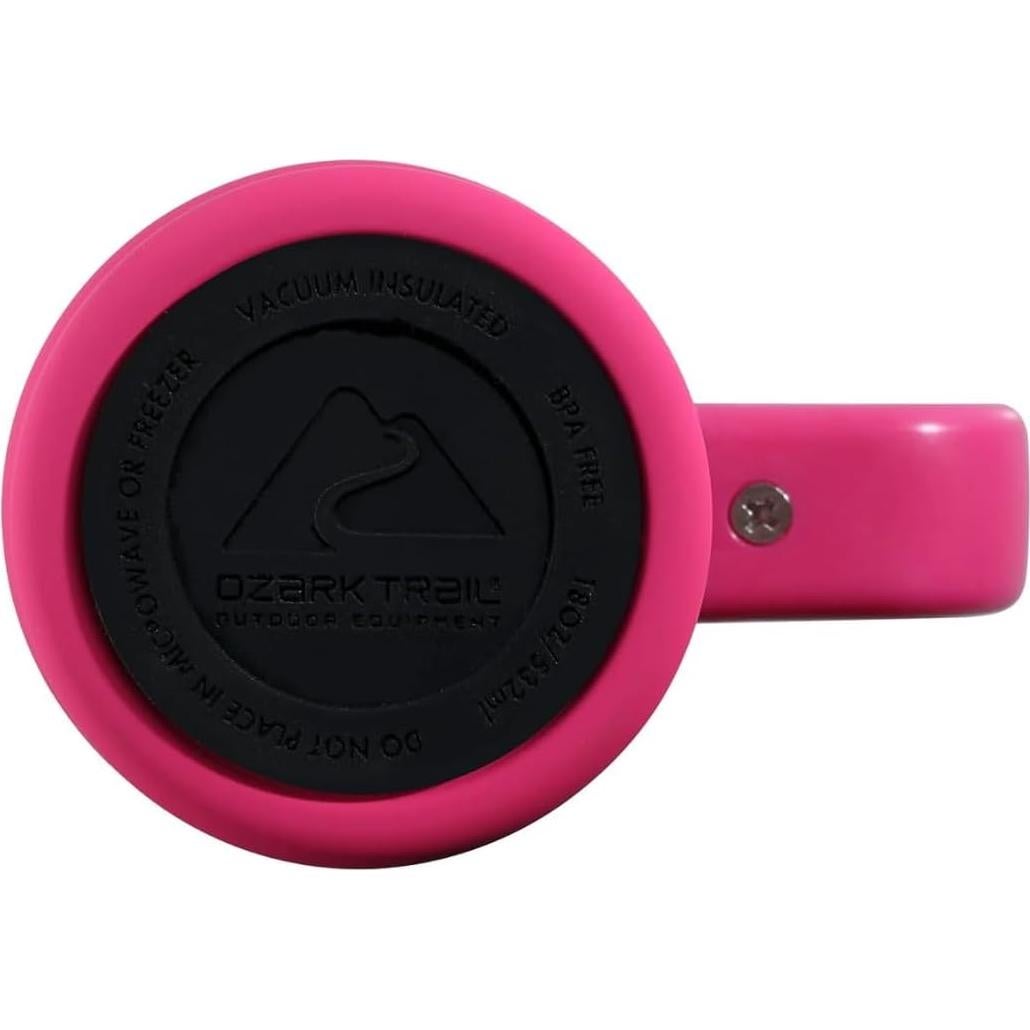 Vaso de Acero Inoxidable Aislado 532 ml Ozark Trail Rosa Fucsia