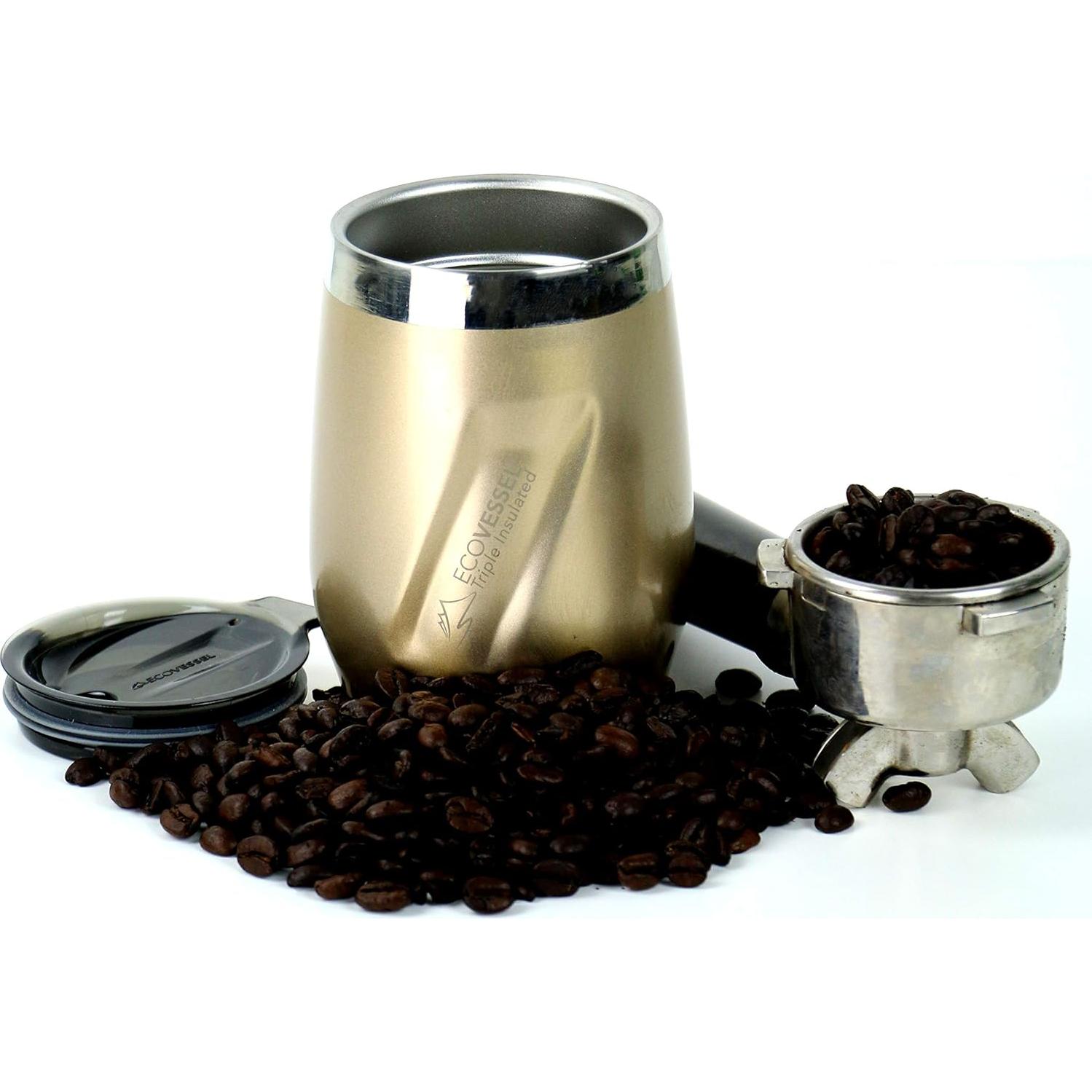 Taza de Vino Aislada EcoVessel Port 295ml Acero Inoxidable