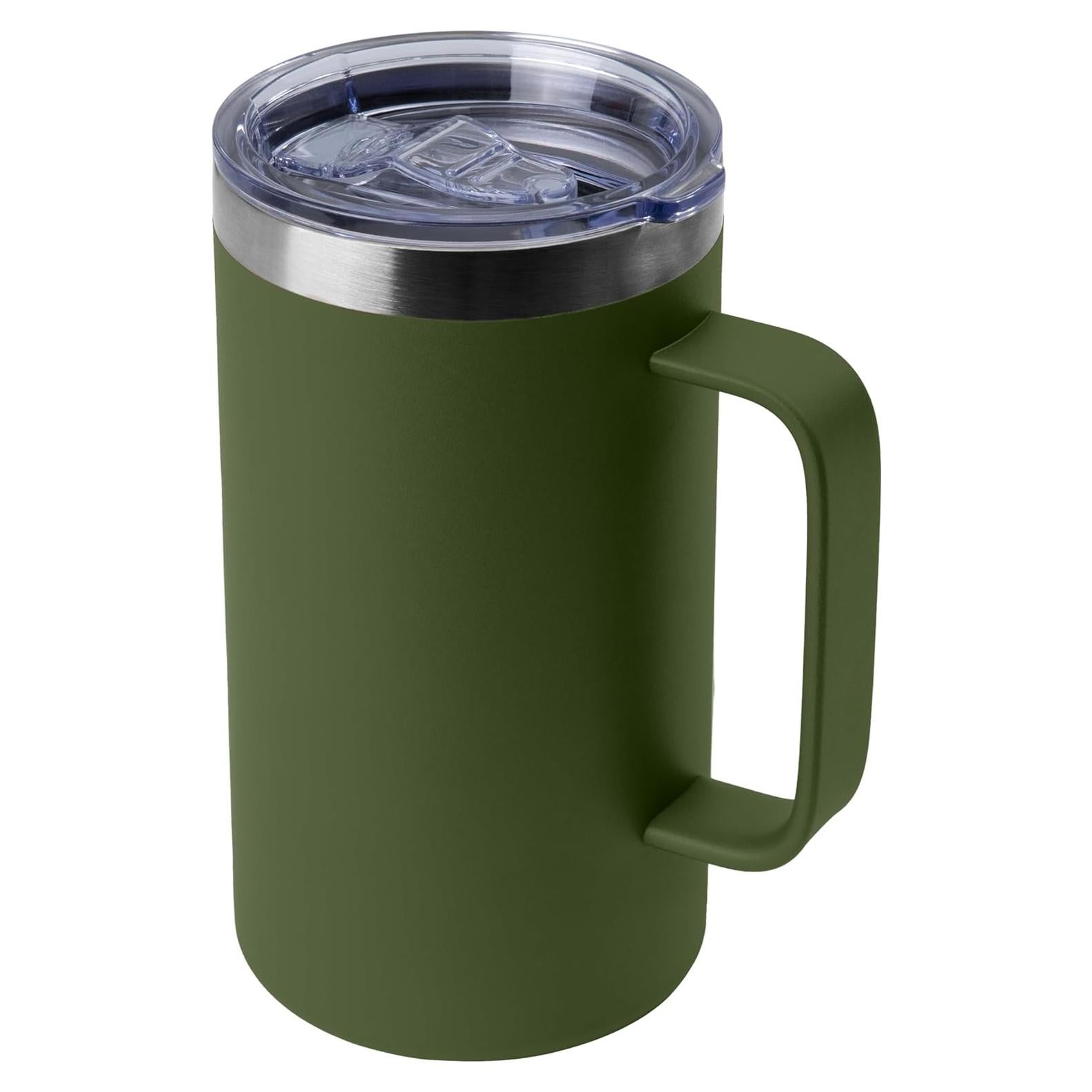 Taza Aislada DOMICARE 24oz Acero Inoxidable Verde Militar