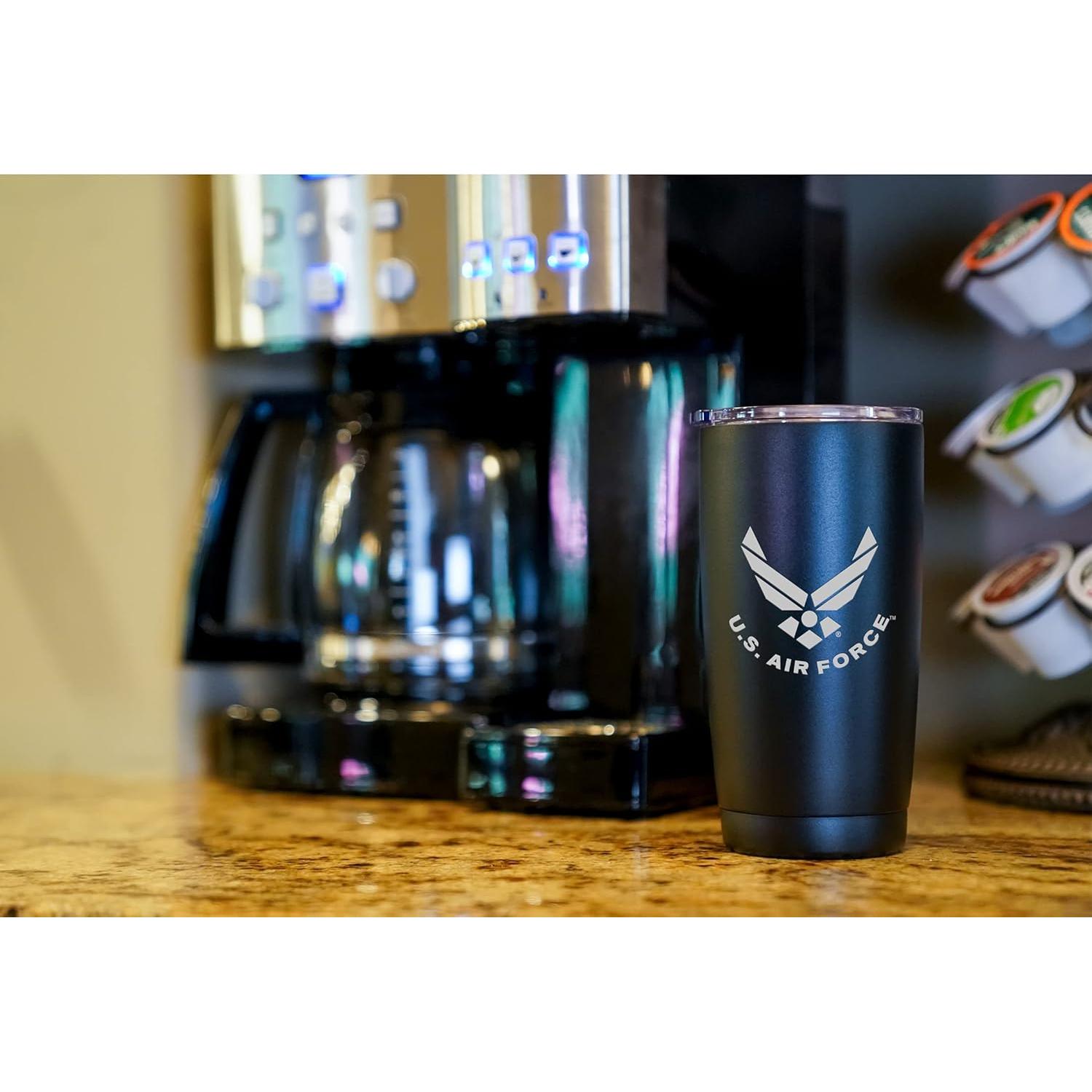 Taza de Fuerza Aérea USAF 600ml Acero Inoxidable Aislada