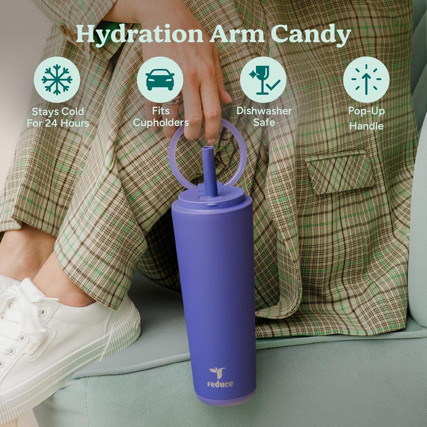 Taza de Acero Inoxidable REDUCE Halo 24 oz Aislamiento Frío