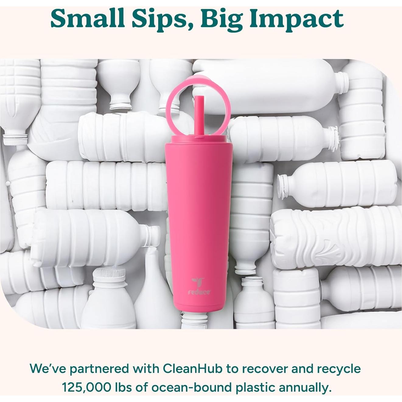 Taza de Acero Inoxidable REDUCE Halo 24 oz Aislamiento Frío