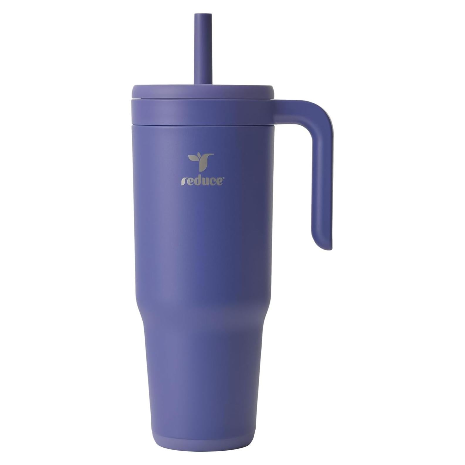 Taza Aislada REDUCE Chiller 40 oz con Popote Silicona Crepúsculo