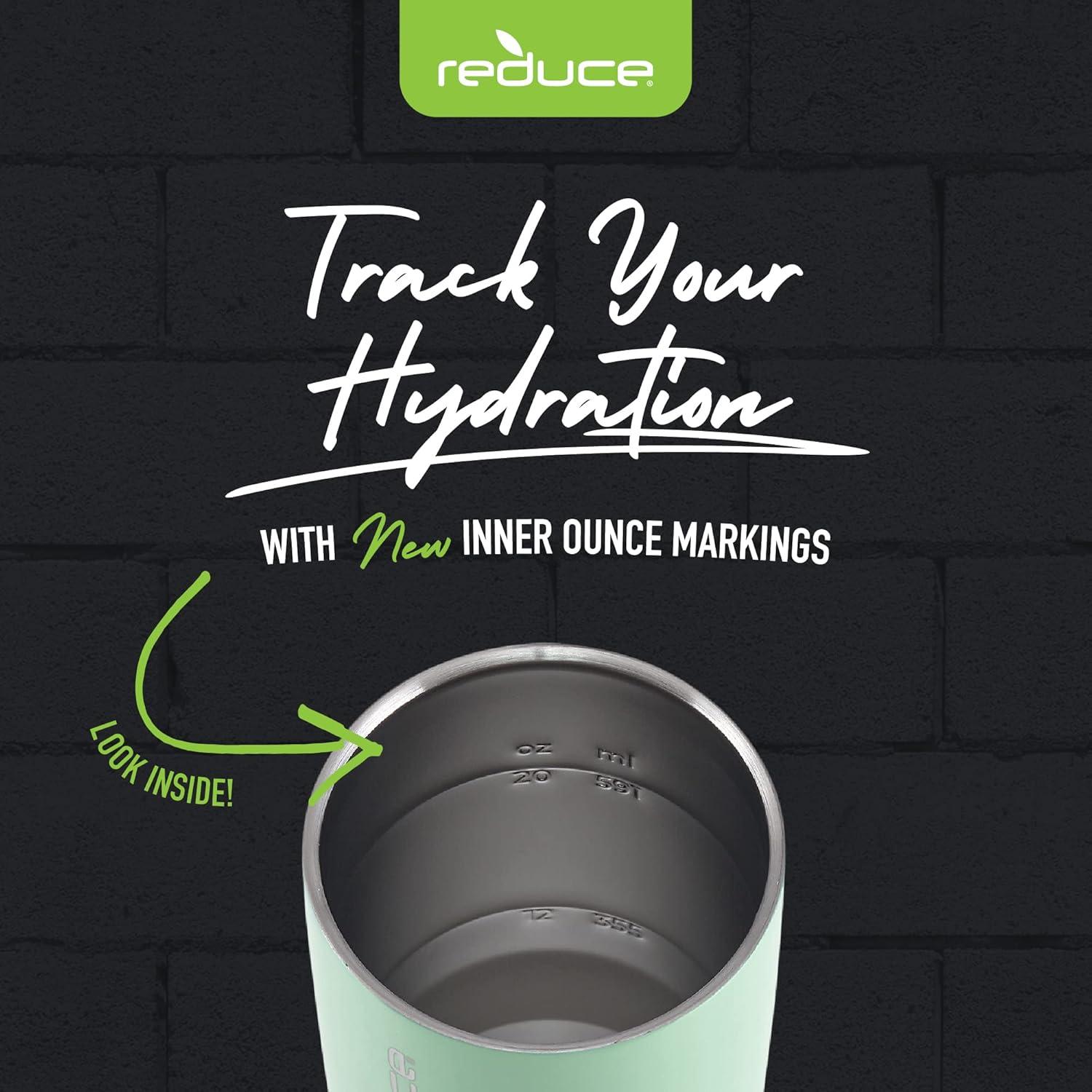 Tumbler REDUCE Cold1 24 oz Acero Inoxidable Aislado