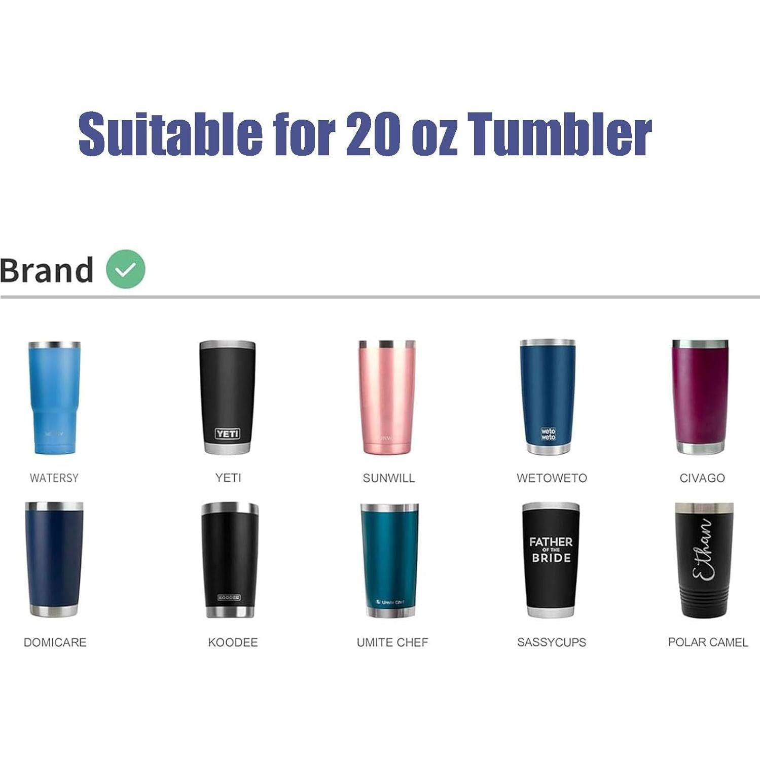 Tapa de Vaso 20 oz Bnoname a Prueba de Derrames - 2 Piezas