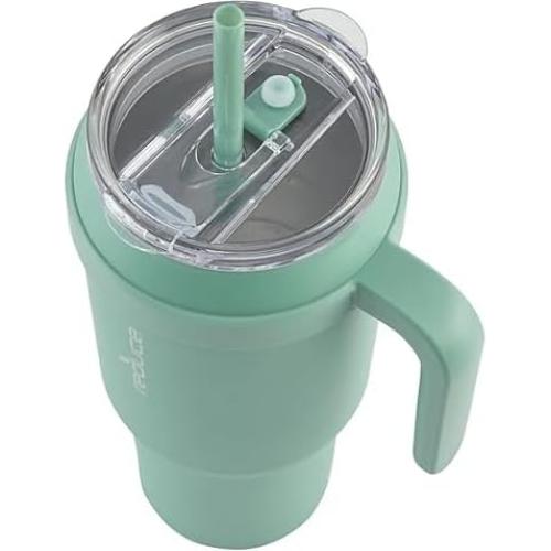 Taza Tumbler REDUCE 1.5 L con Asa y Popote - Acero Inoxidable