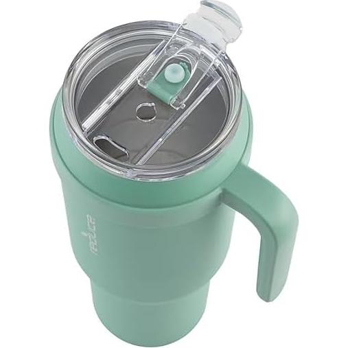 Taza Tumbler REDUCE 1.5 L con Asa y Popote - Acero Inoxidable
