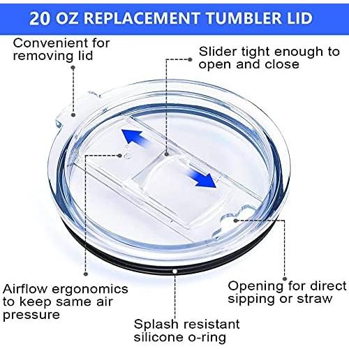 Tapa de Vaso AILUXUAN 20 oz a Prueba de Derrames - 2 Piezas