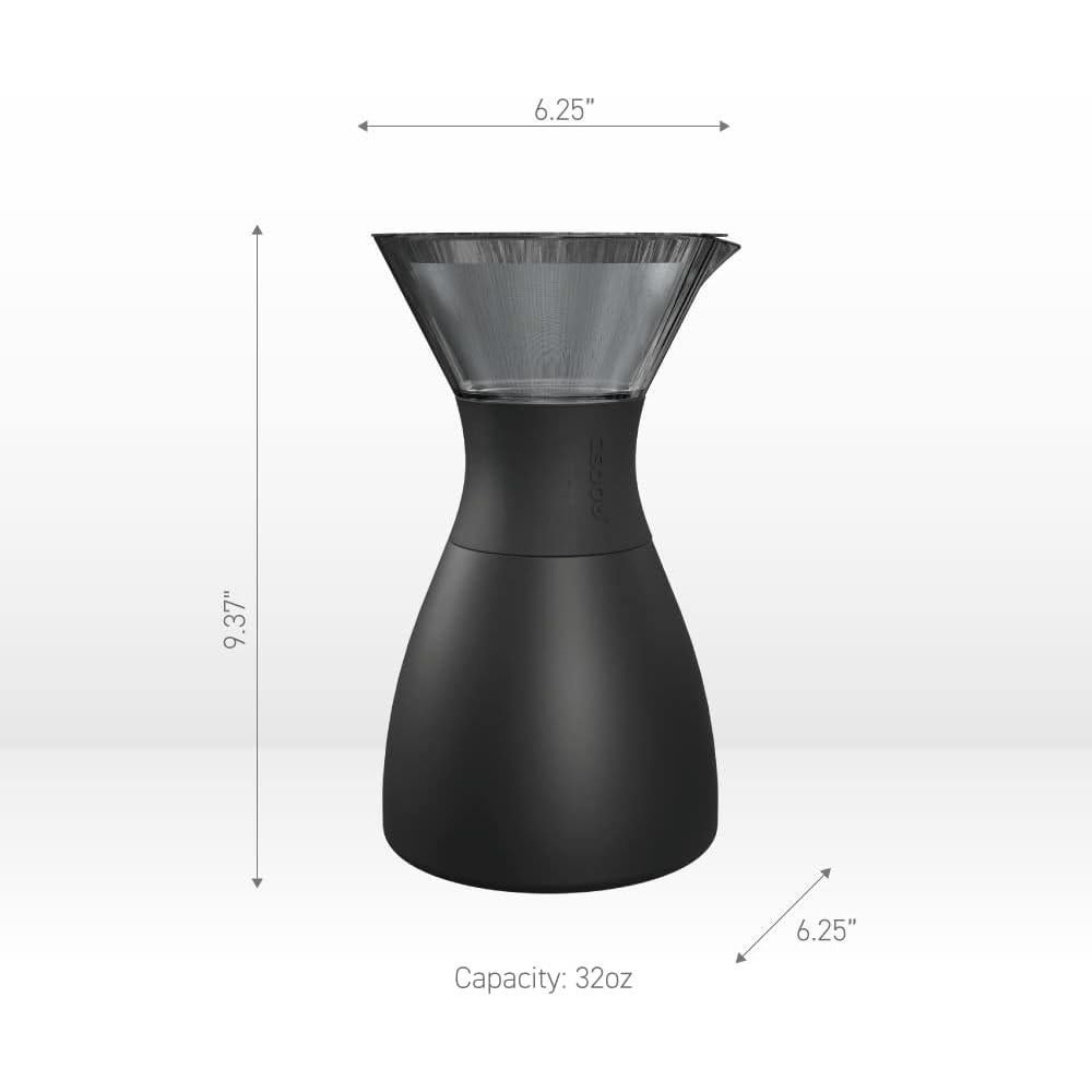Cafetera de Goteo Aislada Asobu 32 oz Doble Pared Mármol