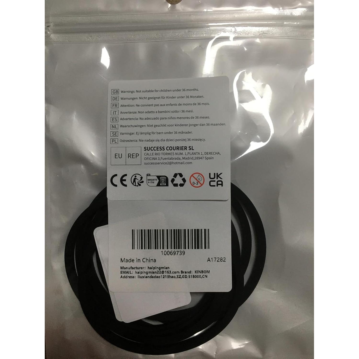 6 Juntas de Tapa de Goma KINBOM para Tazas Contigo Snapseal